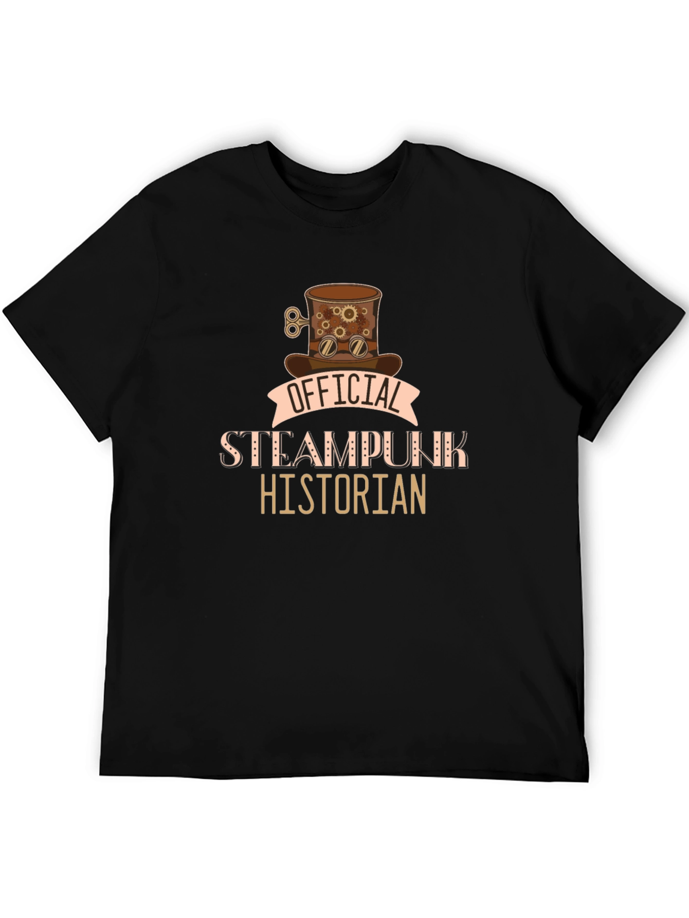 Steampunk Historian Graphic T-Shirt