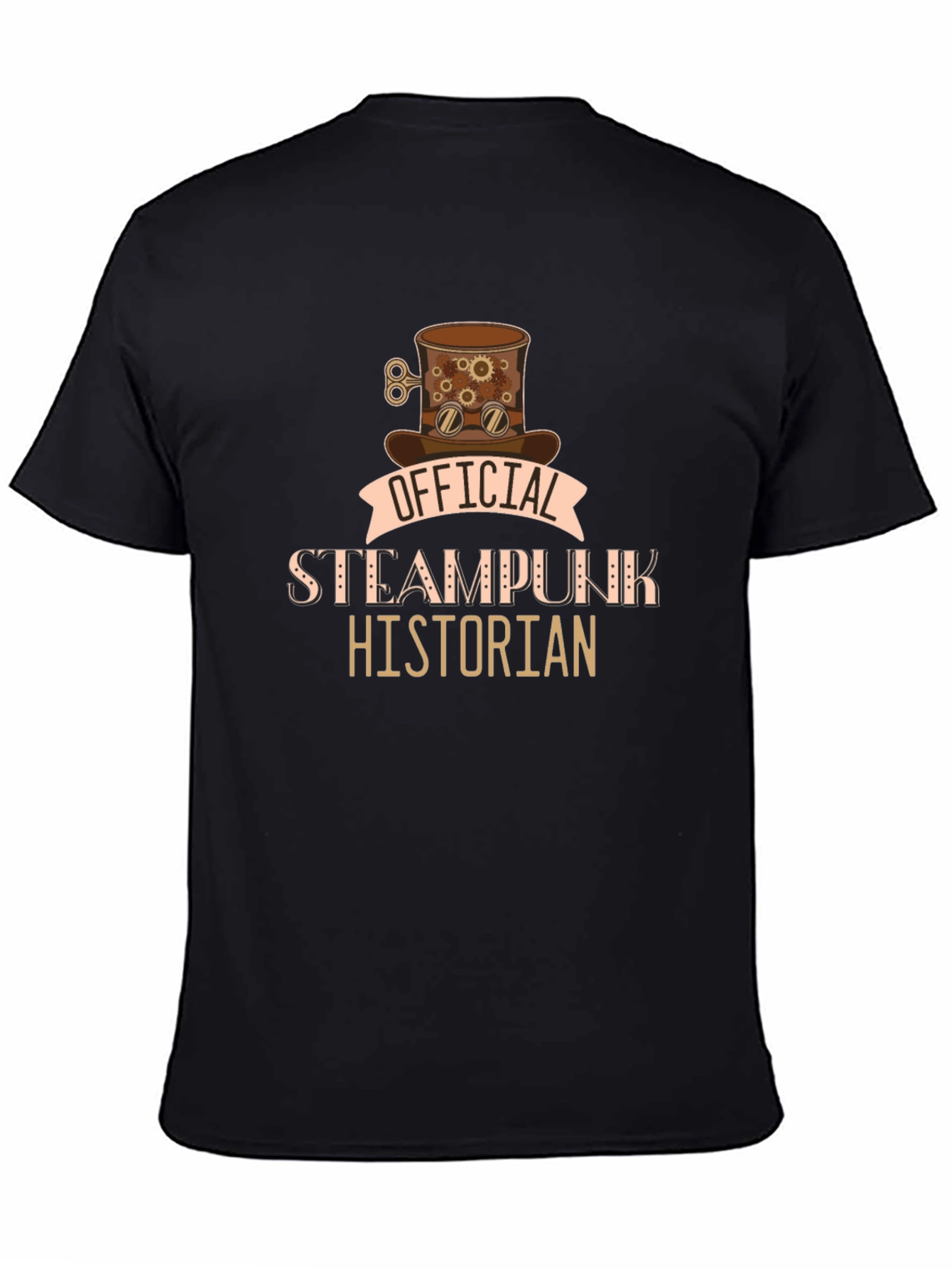 Steampunk Historian Graphic T-Shirt
