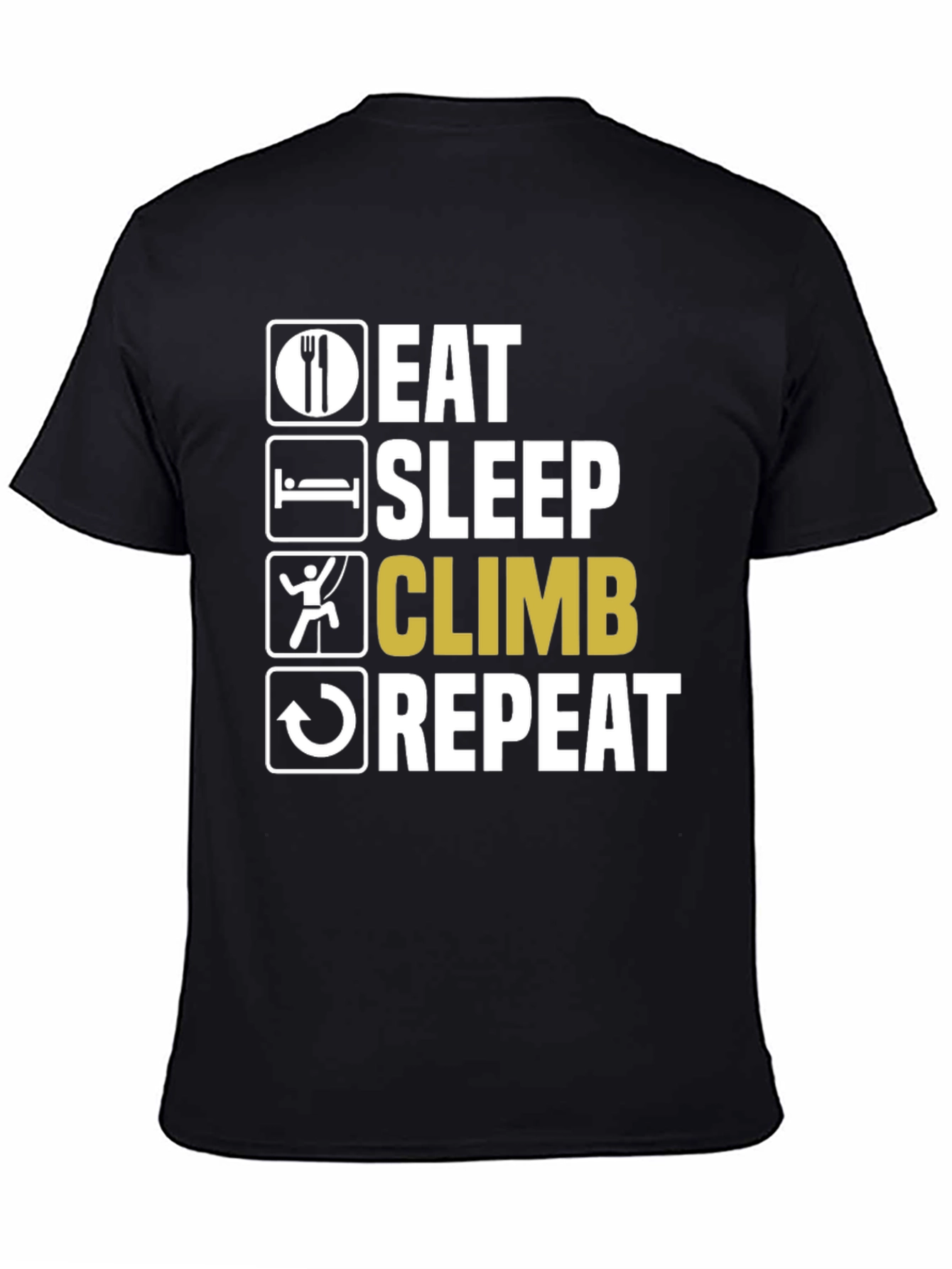 Eat Sleep Climb Repeat Graphic Tee