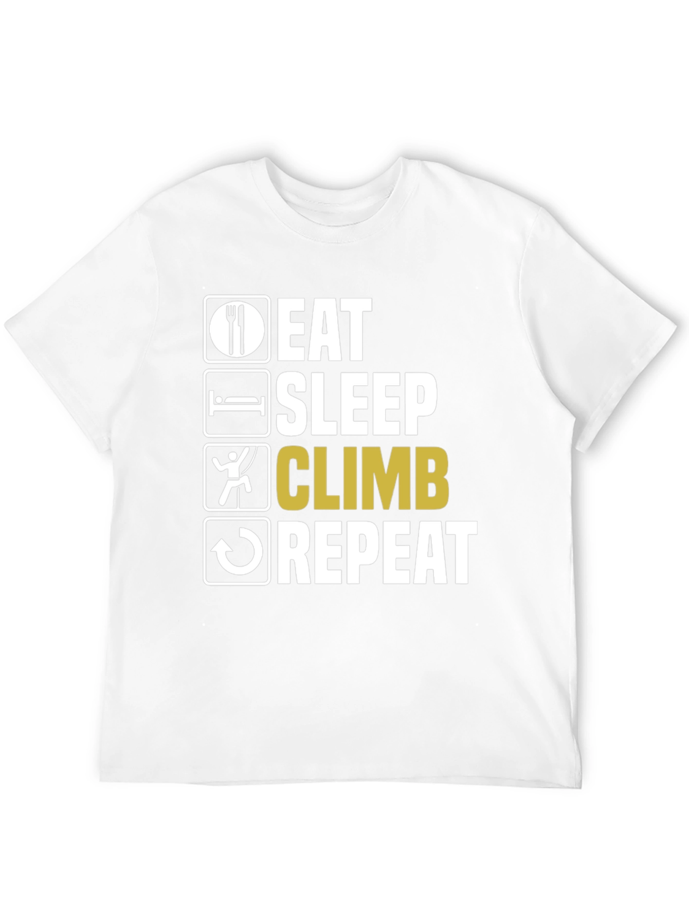 Eat Sleep Climb Repeat Graphic Tee