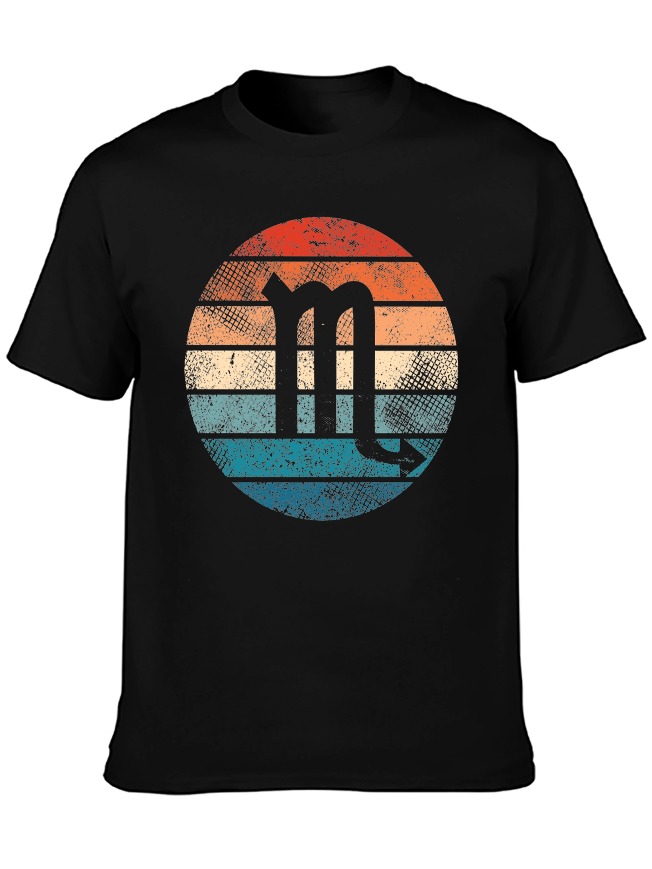 Retro Scorpio Zodiac Sign T-Shirt