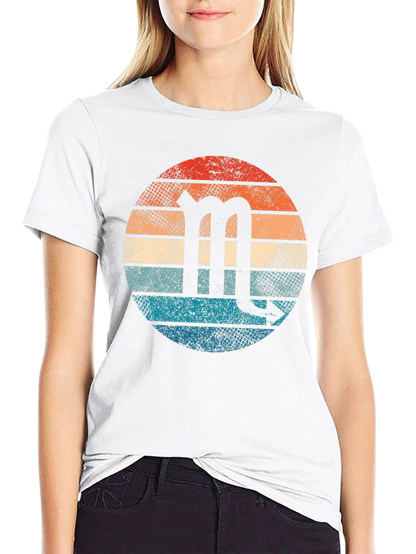 Retro Scorpio Zodiac Sign T-Shirt