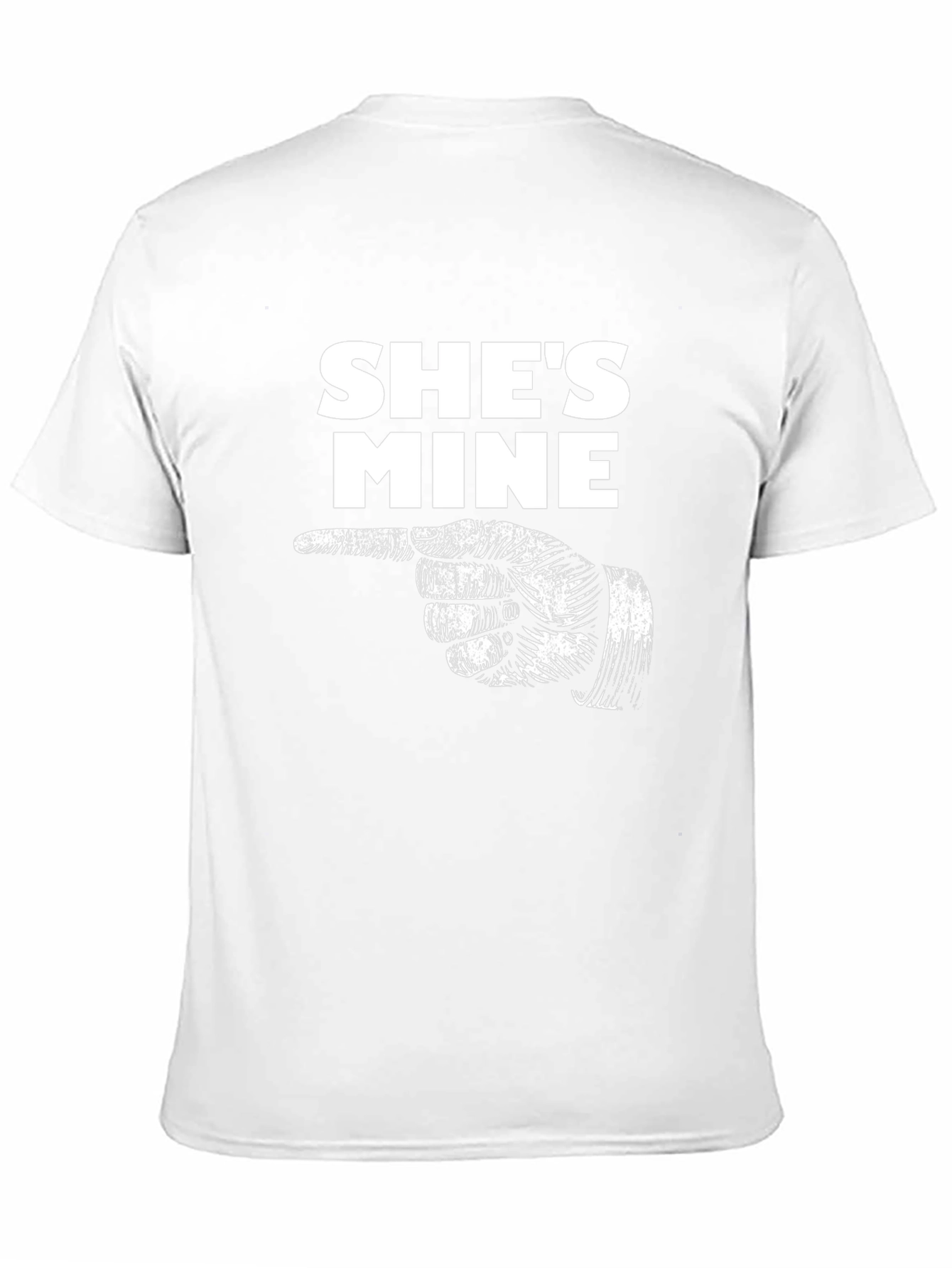 Shes Mine Funny Graphic Tee - Perfect Couple Gift