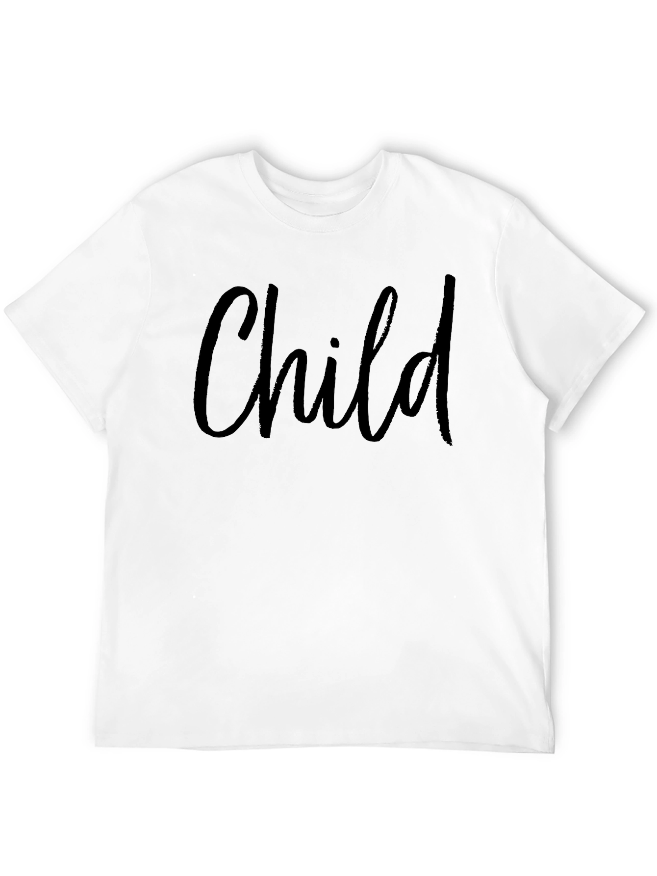 Child Graphic Tee - Stylish Black T-Shirt