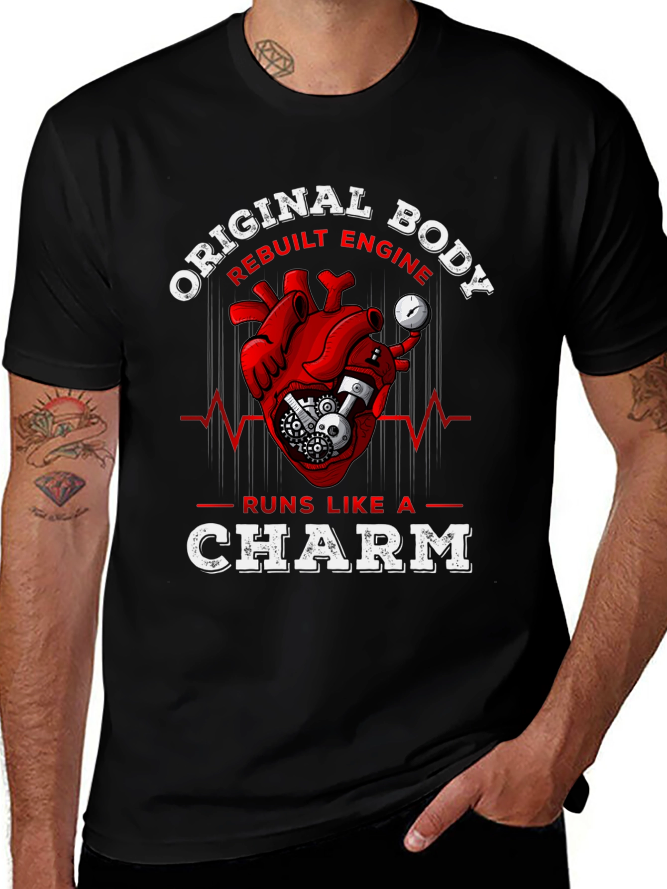 Original Body Rebuilt Engine Graphic Tee