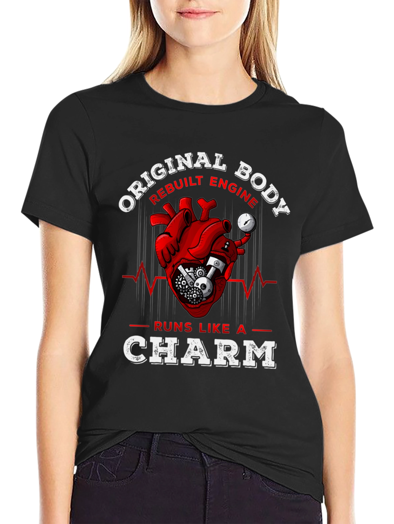 Original Body Rebuilt Engine Graphic Tee