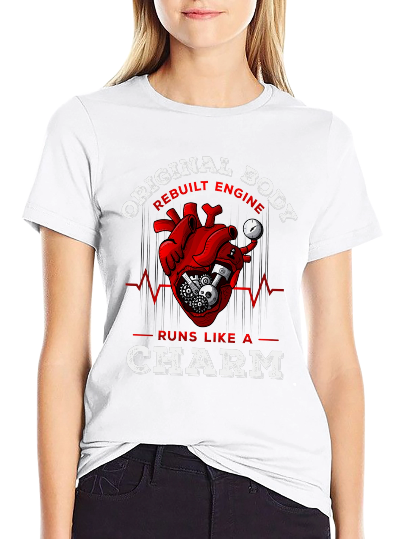Original Body Rebuilt Engine Graphic Tee