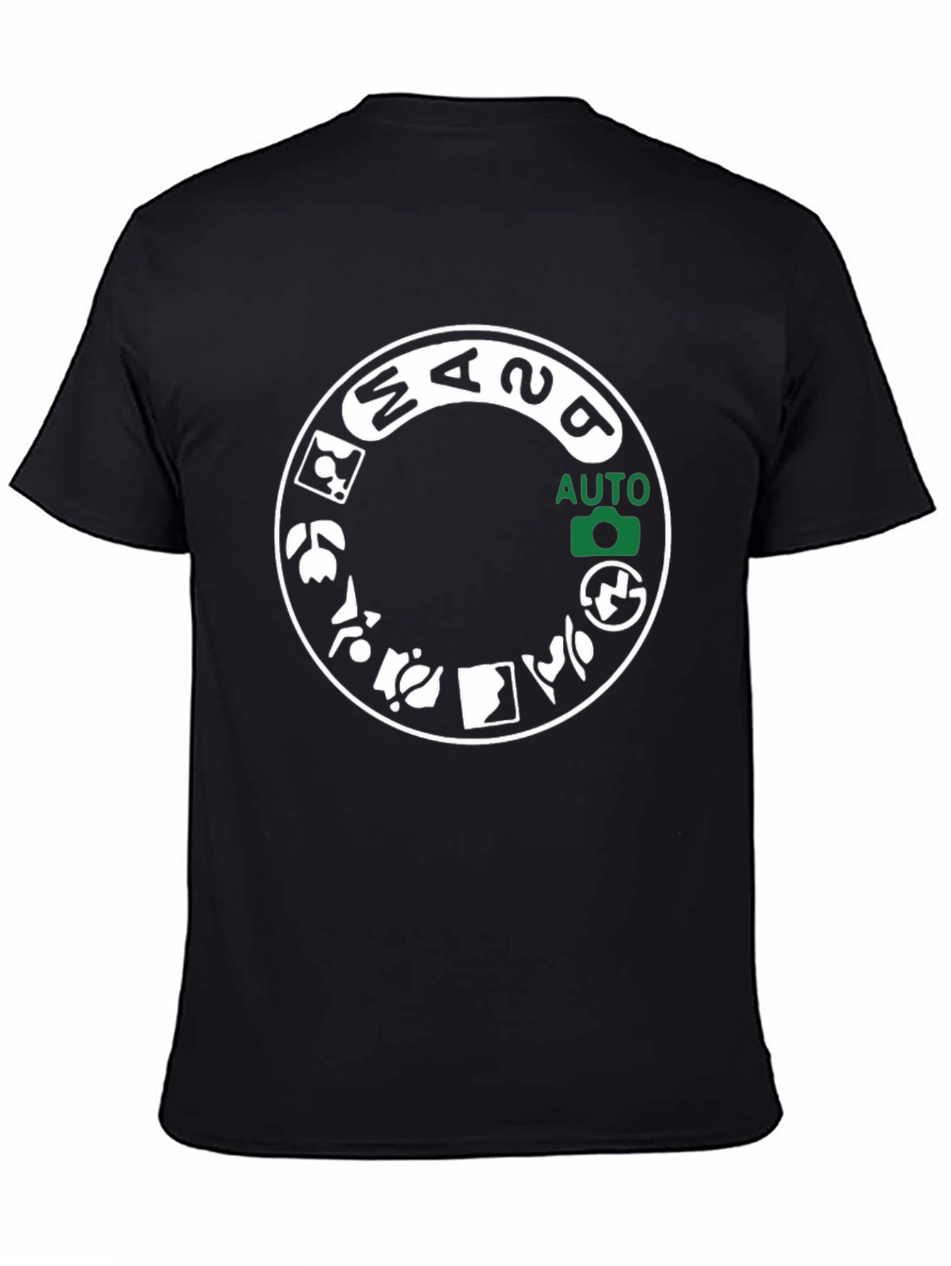 Camera Mode Dial Graphic T-Shirt