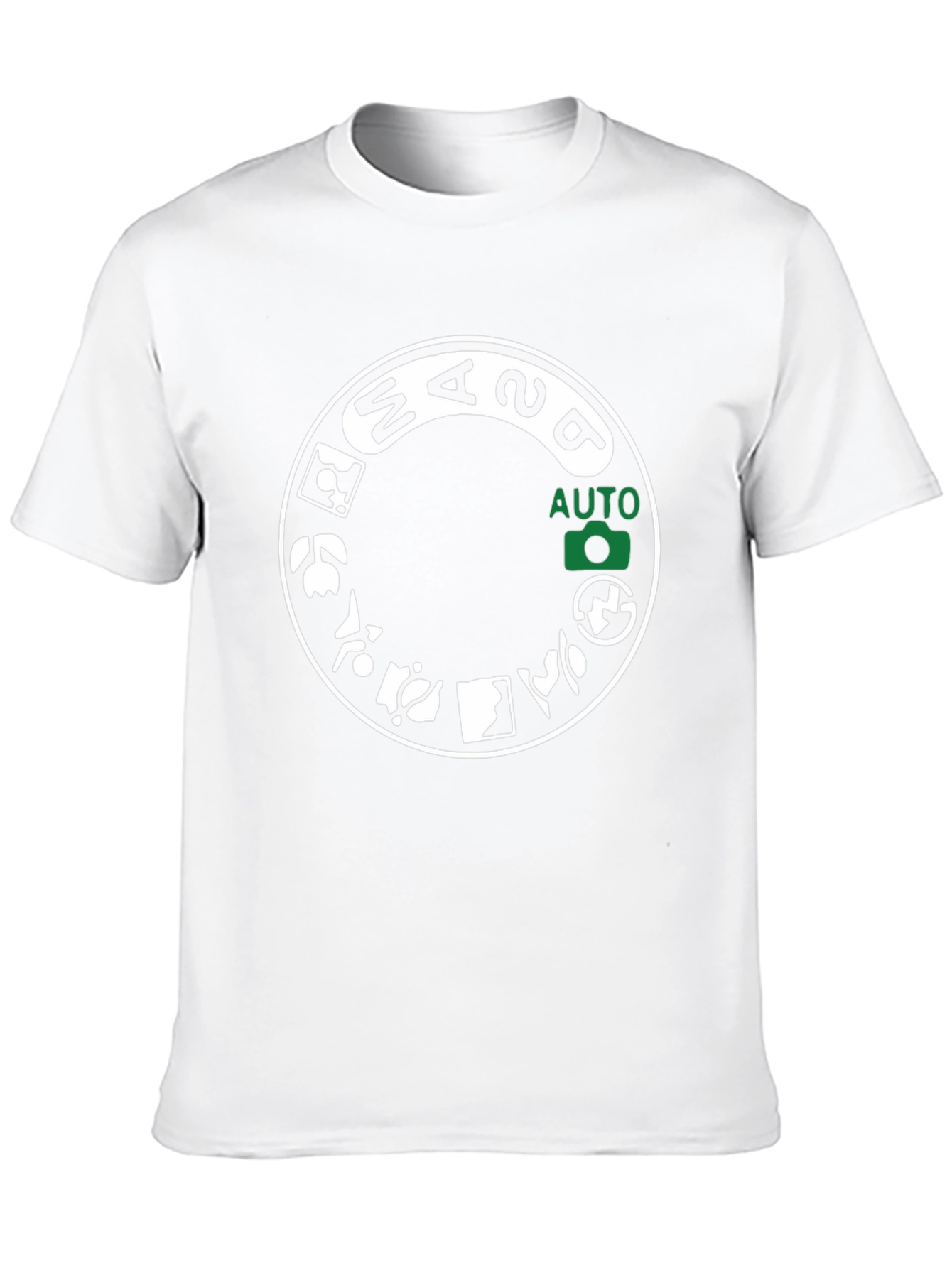 Camera Mode Dial Graphic T-Shirt