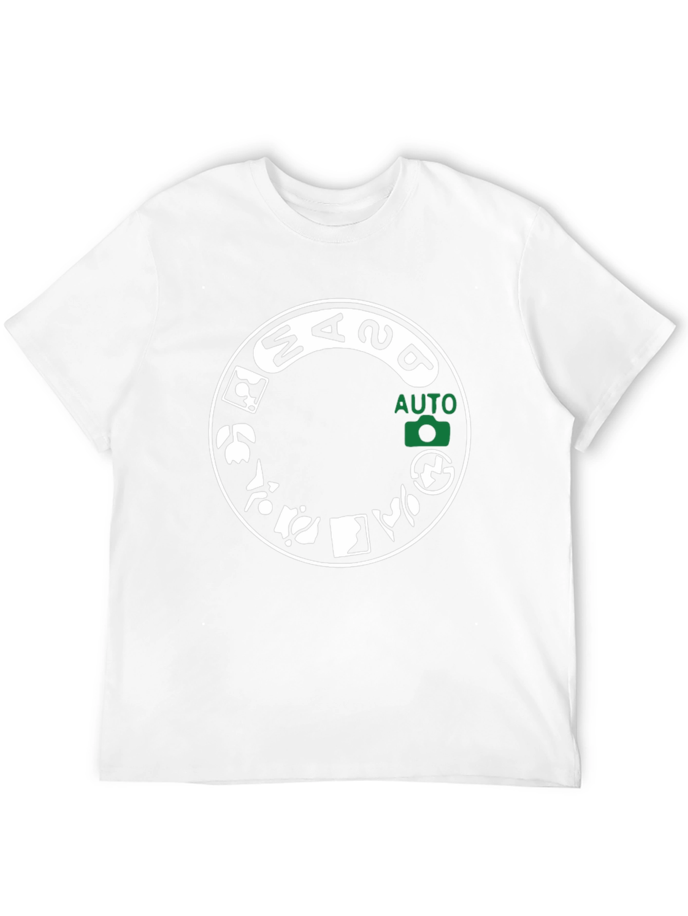 Camera Mode Dial Graphic T-Shirt