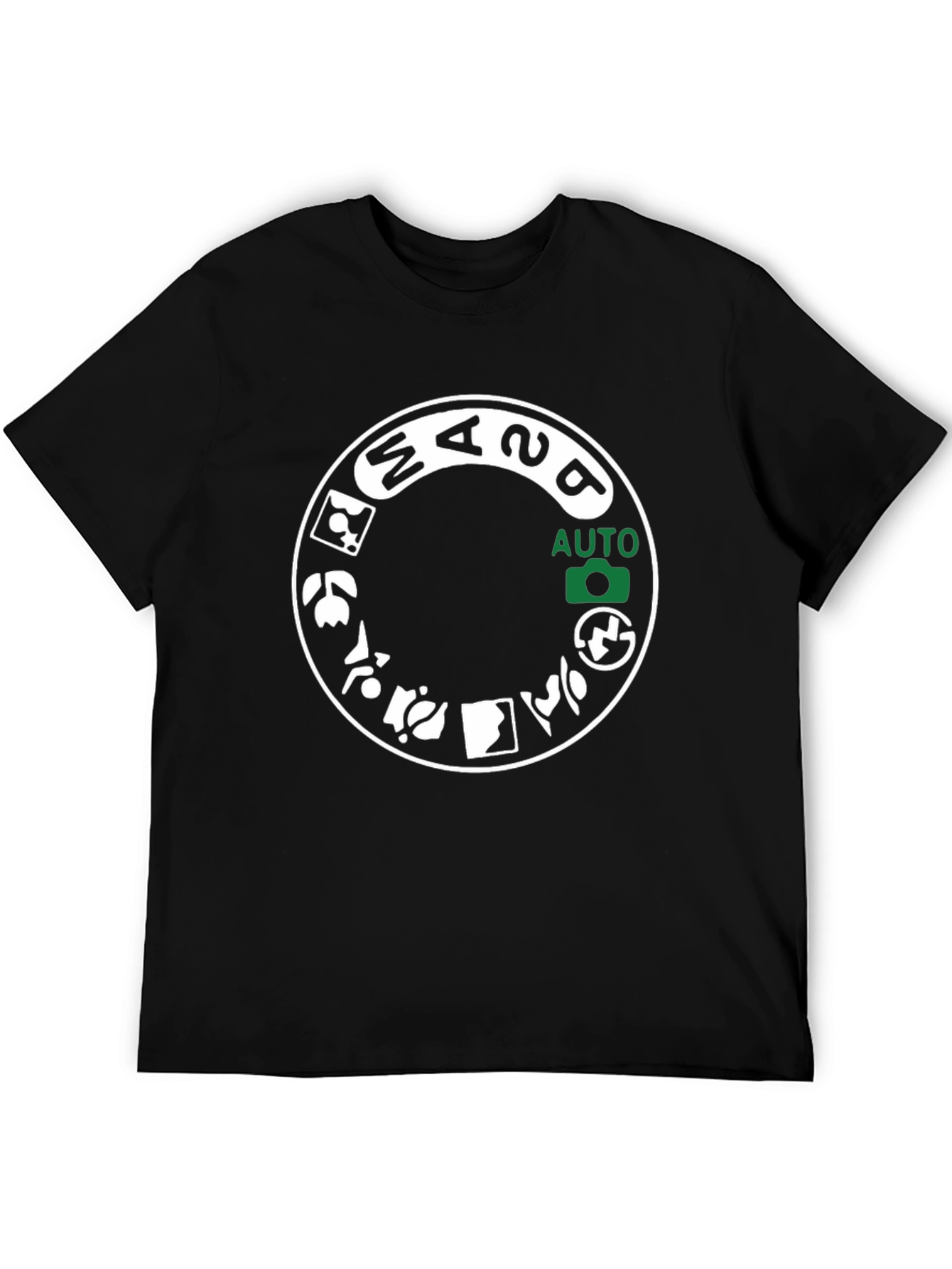 Camera Mode Dial Graphic T-Shirt