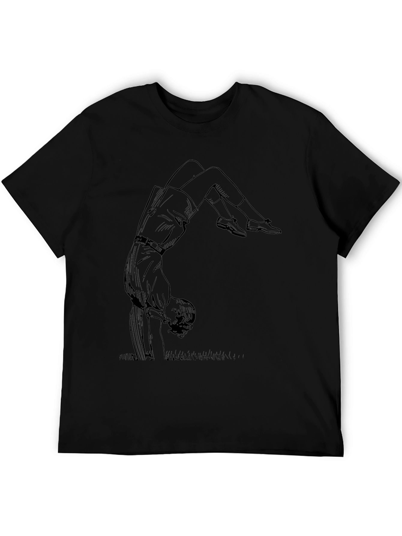 Retro Handstand Graphic T-Shirt