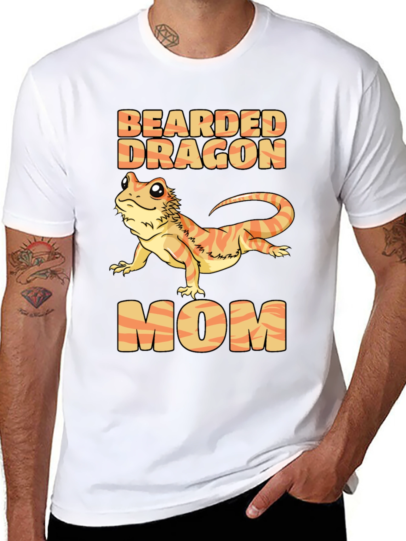 Bearded Dragon Mom T-Shirt - Reptile Lover Tee