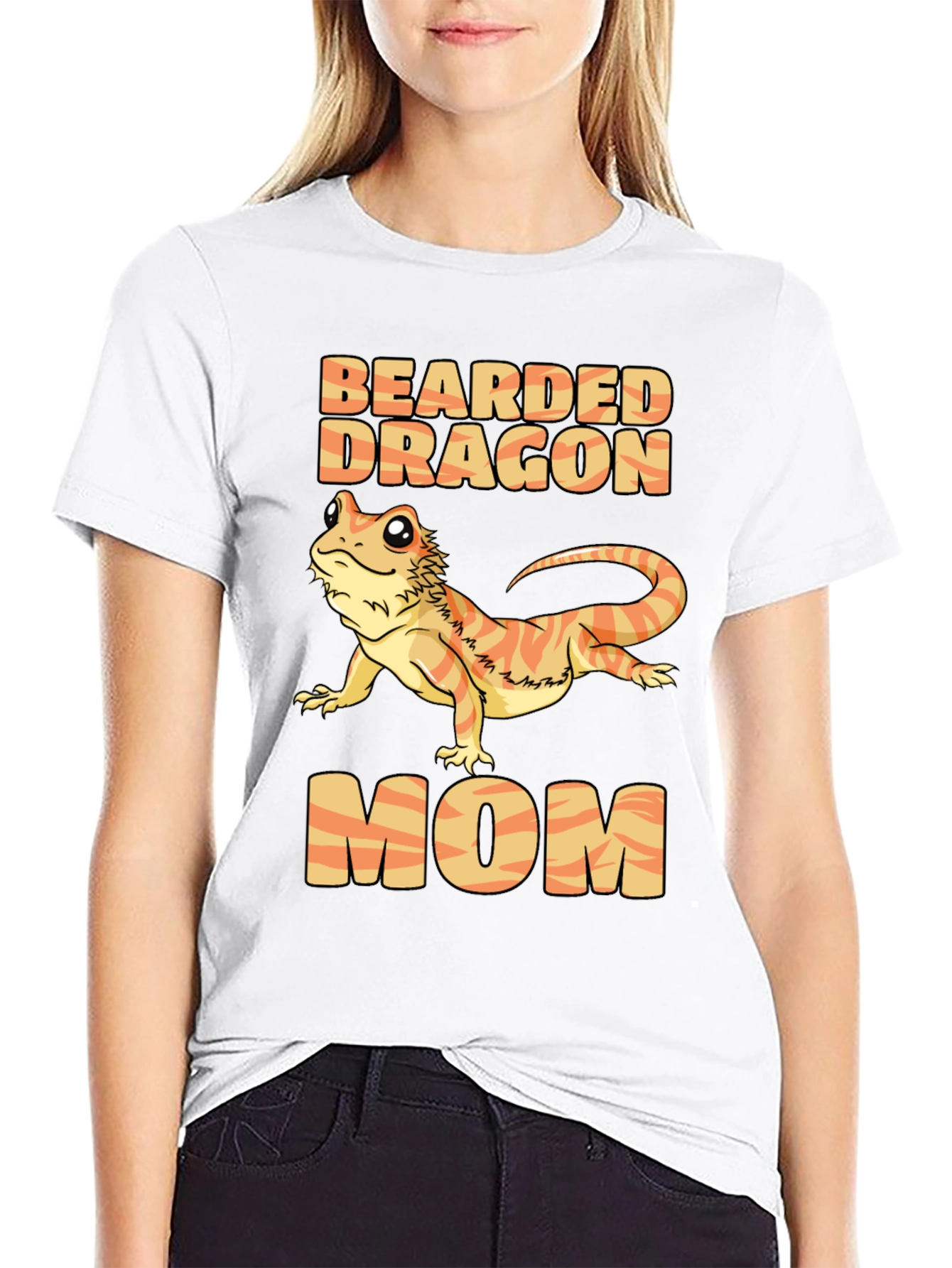 Bearded Dragon Mom T-Shirt - Reptile Lover Tee