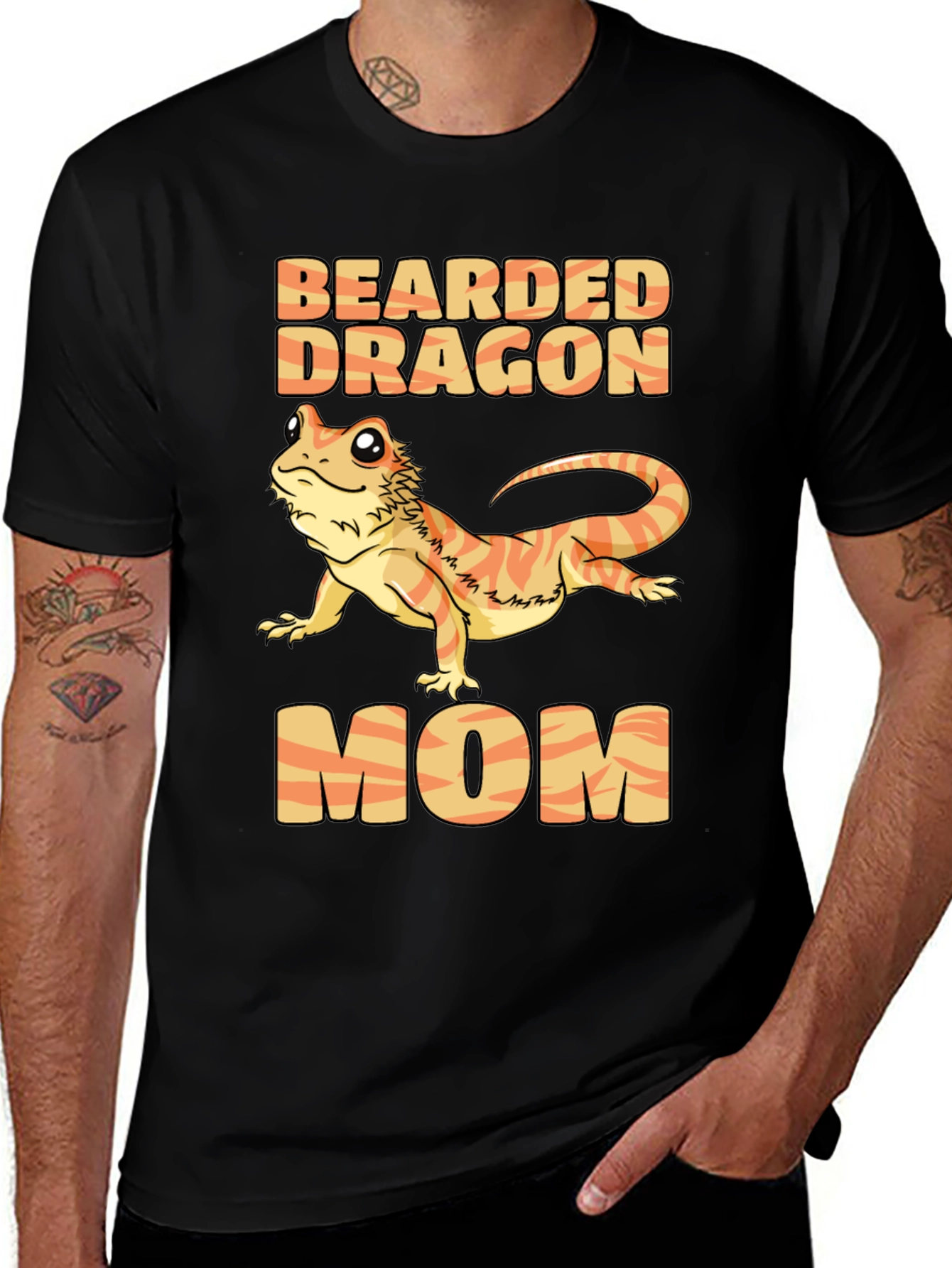 Bearded Dragon Mom T-Shirt - Reptile Lover Tee