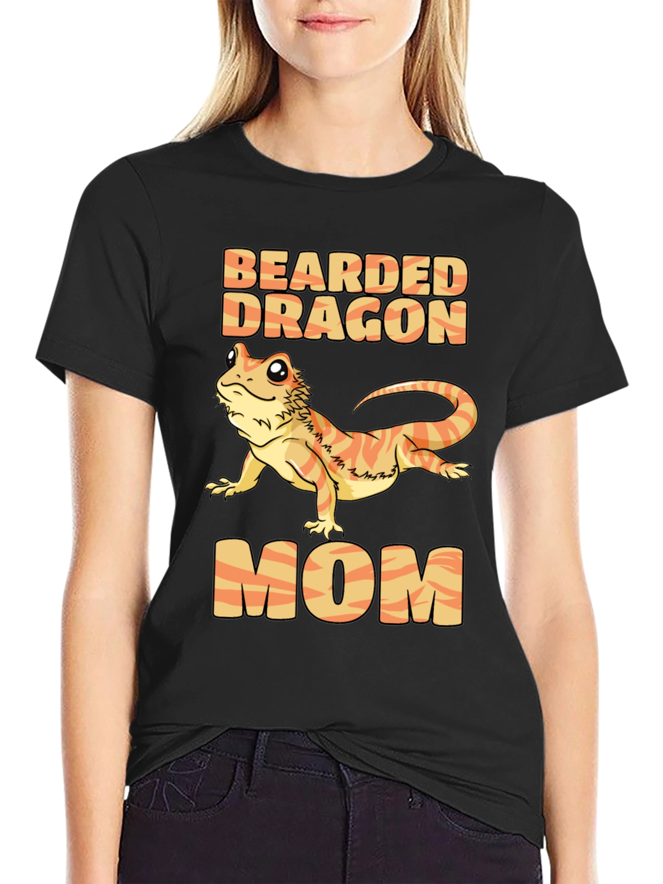 Bearded Dragon Mom T-Shirt - Reptile Lover Tee