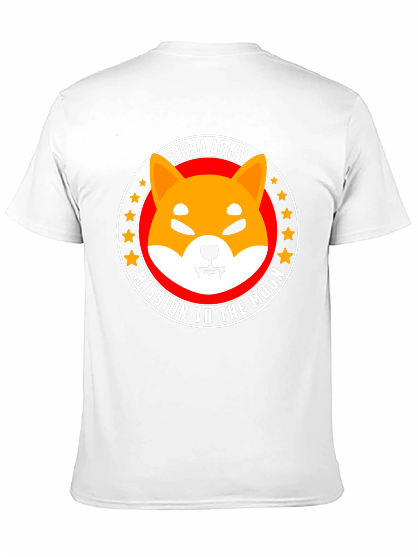 Shiba Army Mission to the Moon Graphic T-Shirt