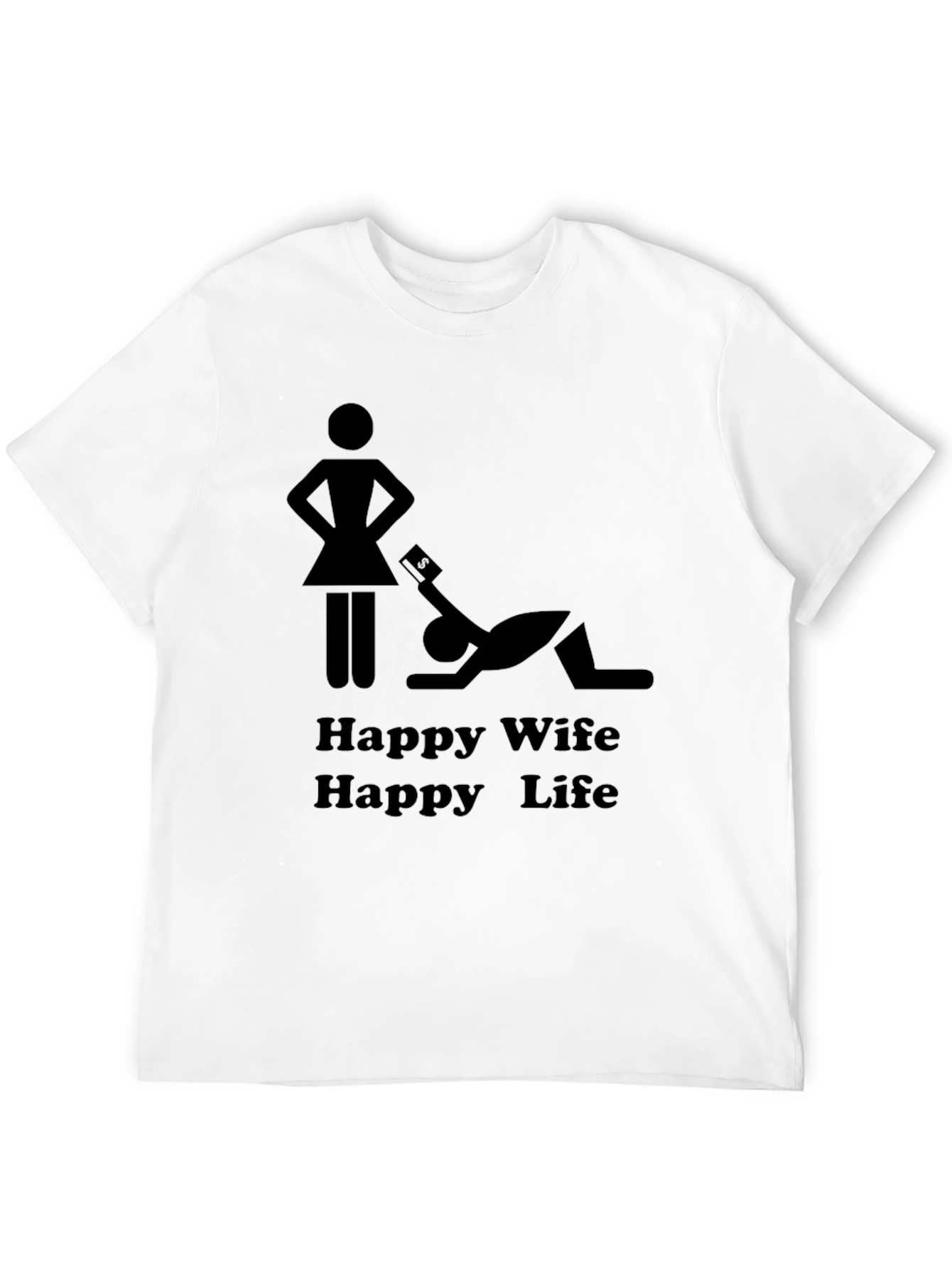 Happy Wife Happy Life Graphic Tee
