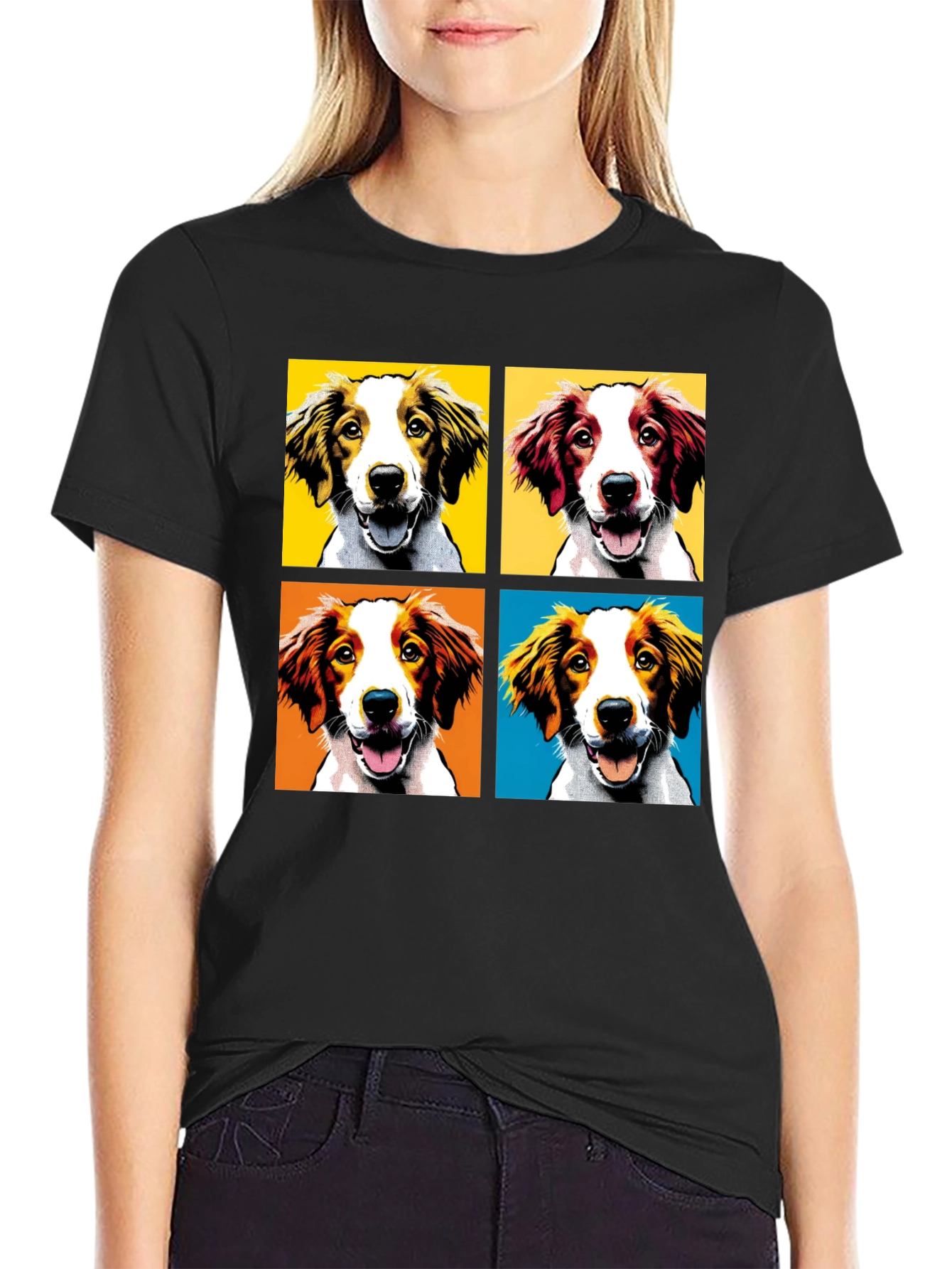 Pop Art Dog Breed T-Shirt - Unique Graphic Tee