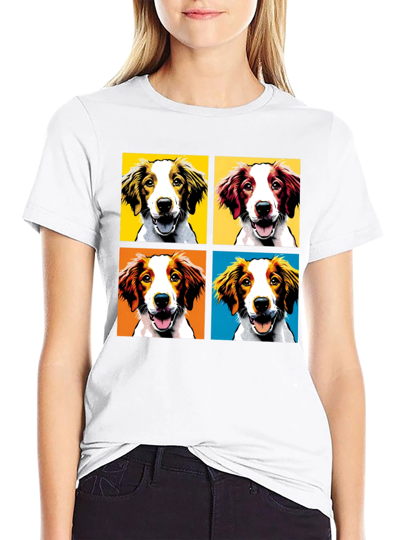 Pop Art Dog Breed T-Shirt - Unique Graphic Tee