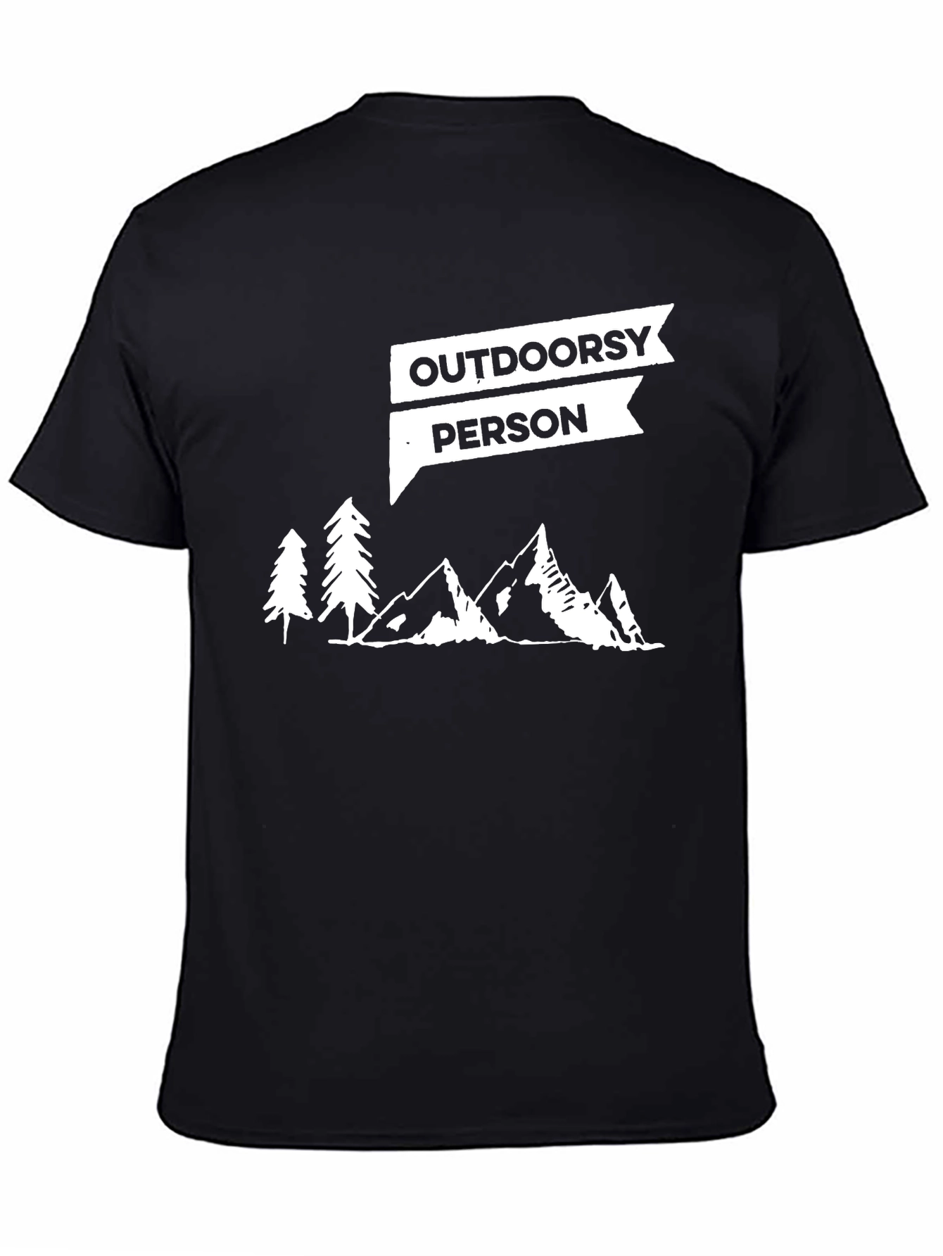 Outdoorsy Person T-Shirt - Nature Adventure Tee