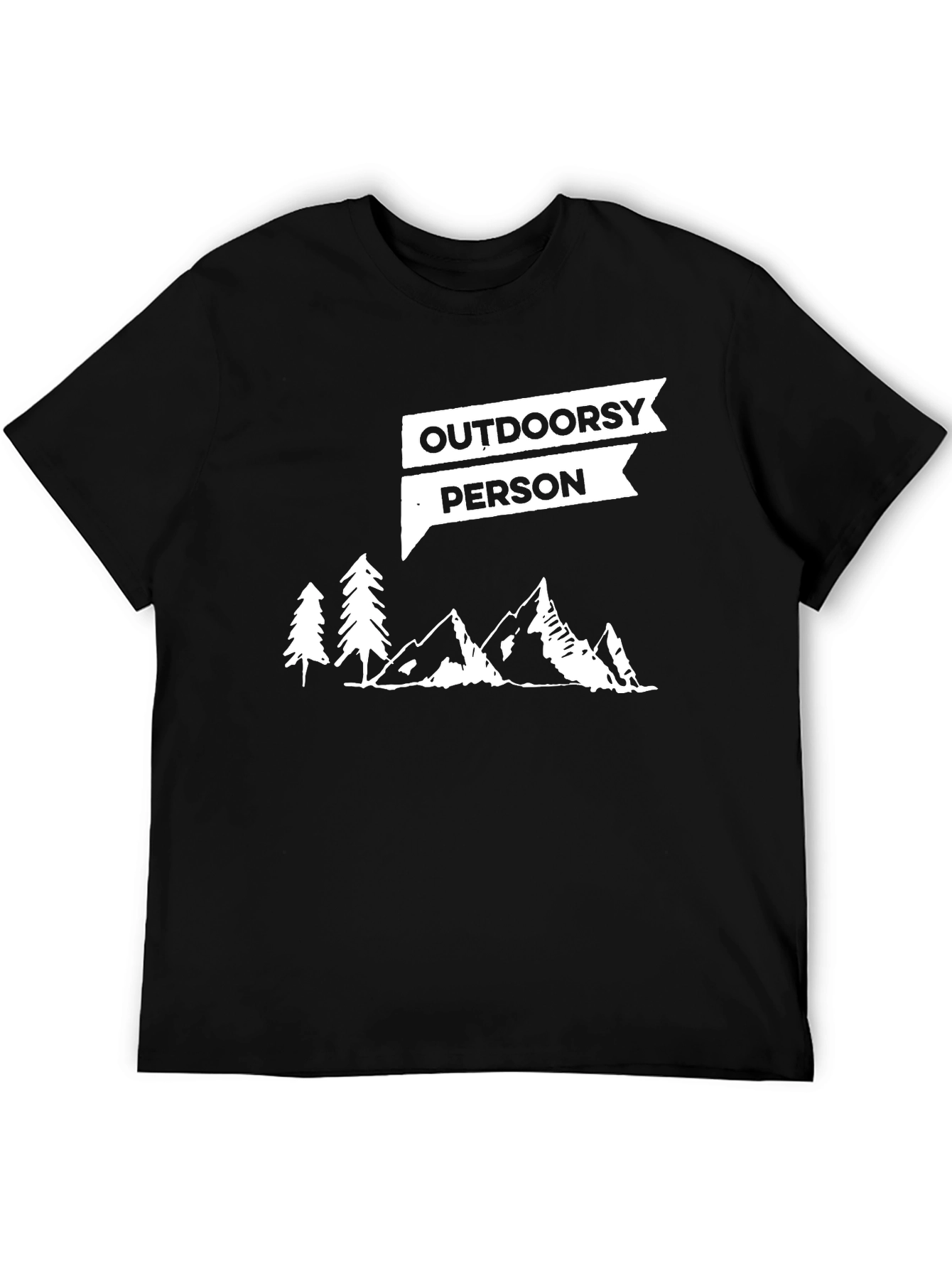 Outdoorsy Person T-Shirt - Nature Adventure Tee