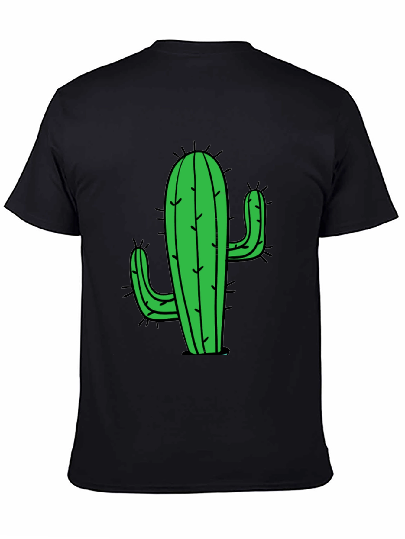 Cactus Graphic Tee - Stylish Desert Plant Shirt