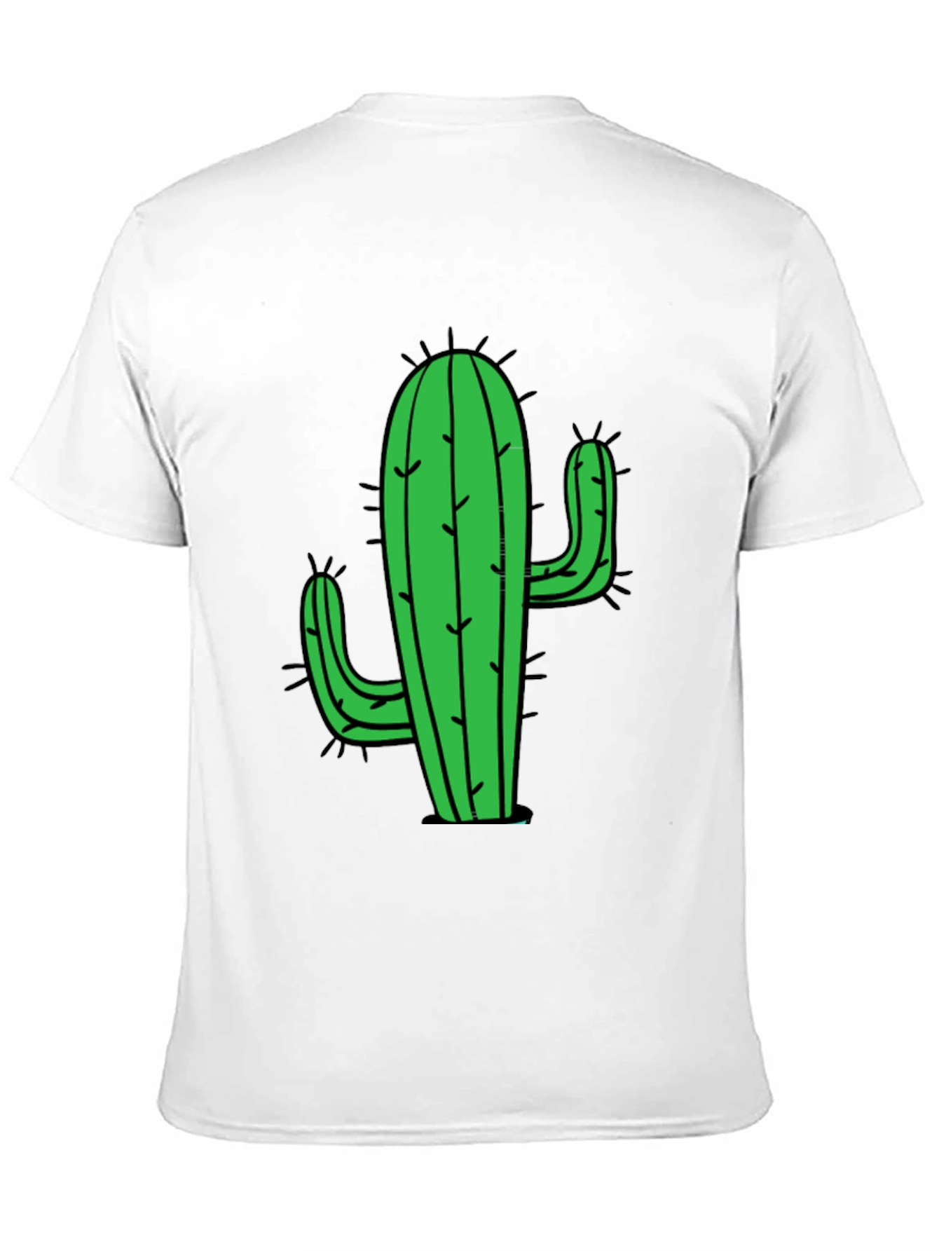 Cactus Graphic Tee - Stylish Desert Plant Shirt