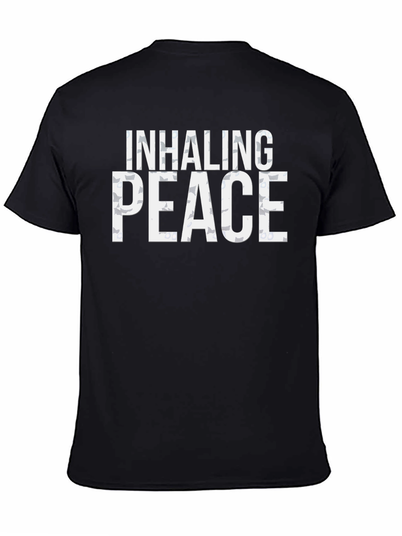 Inhaling Peace Graphic T-Shirt - Casual Comfort