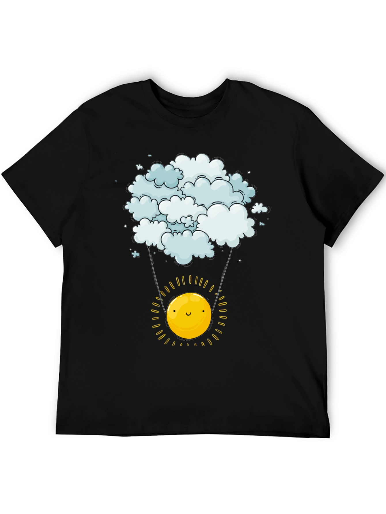 Cloud & Sun Graphic Tee - Happy Weather Shirt