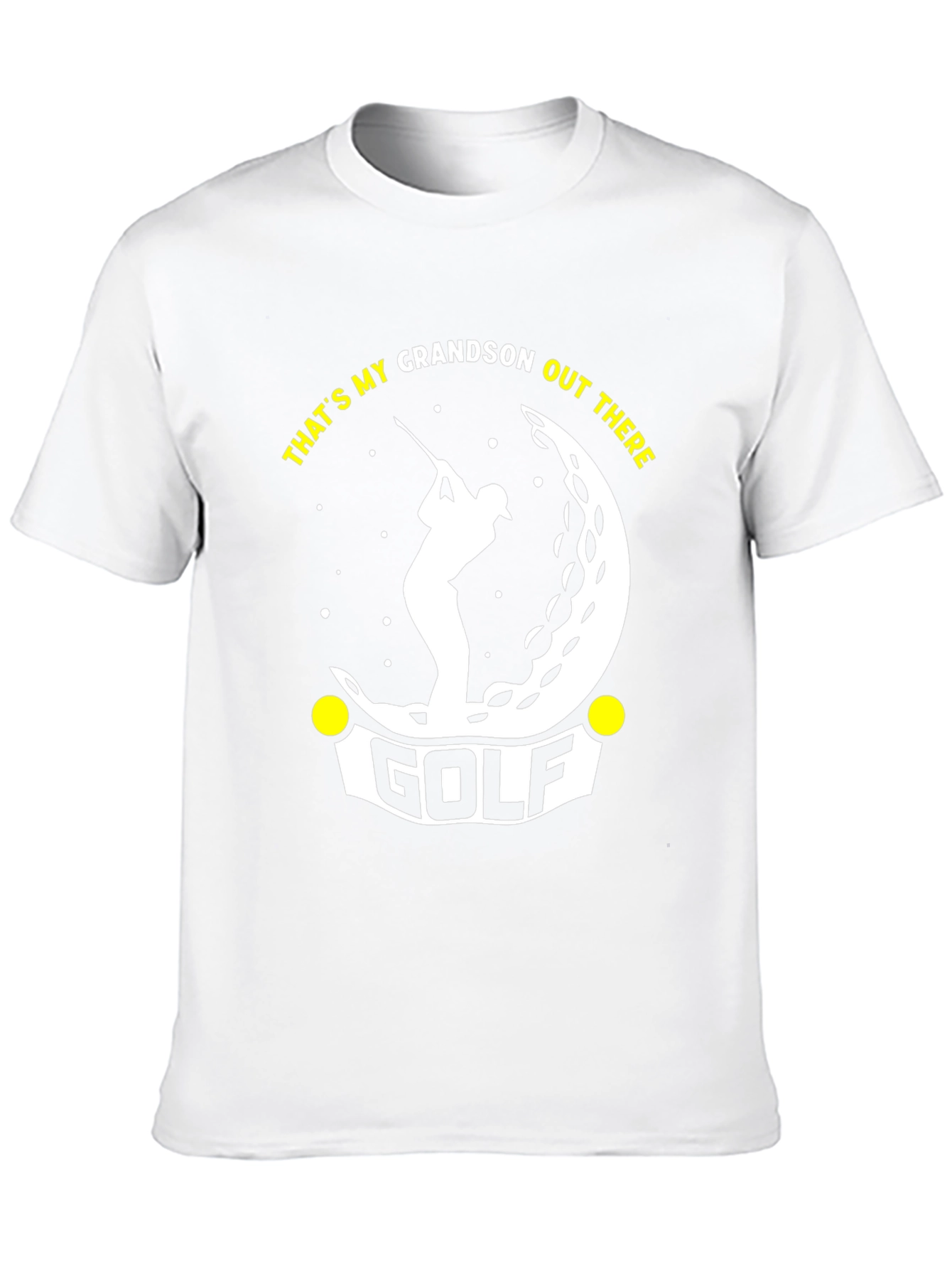Thats My Grandson Out There Golf T-Shirt