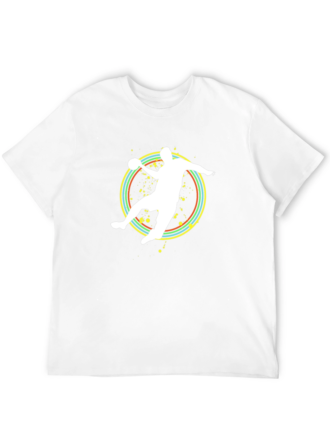 Handball Player Graphic Tee