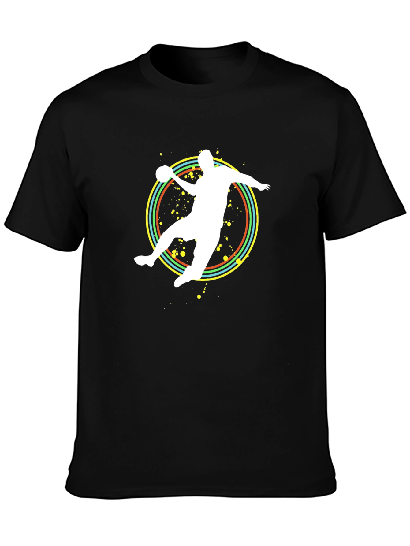 Handball Player Graphic Tee