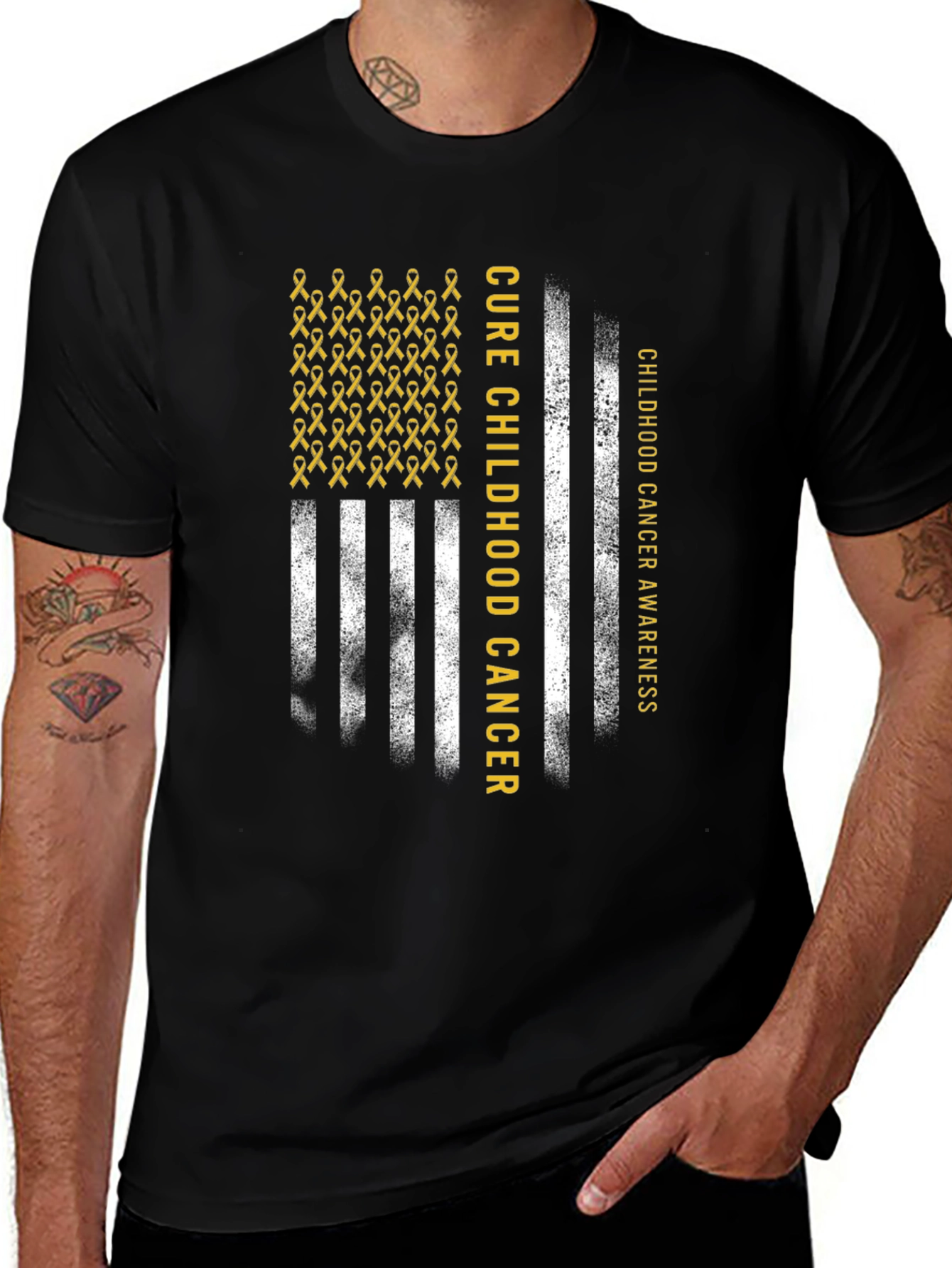 Cure Childhood Cancer Awareness T-Shirt