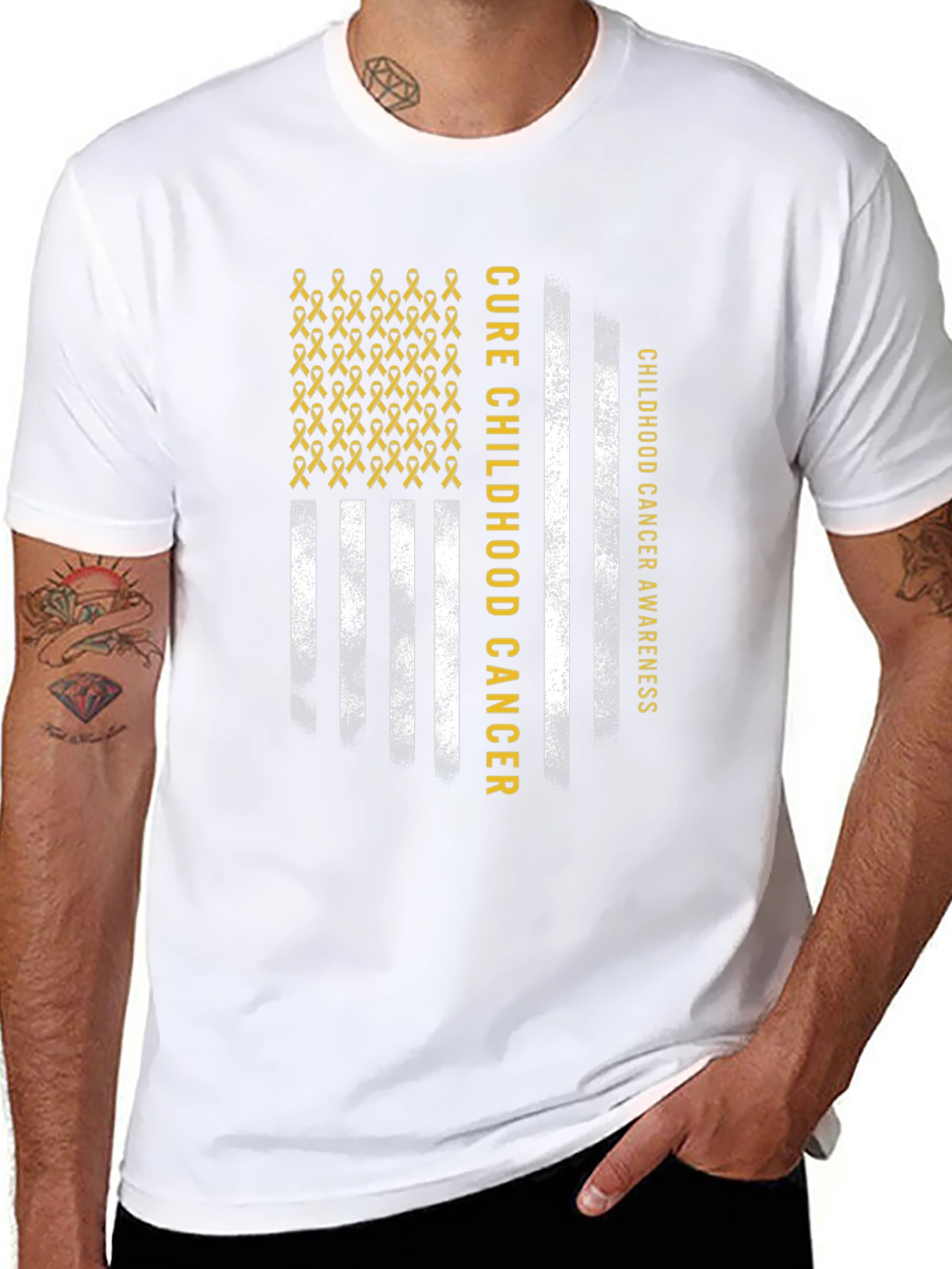 Cure Childhood Cancer Awareness T-Shirt