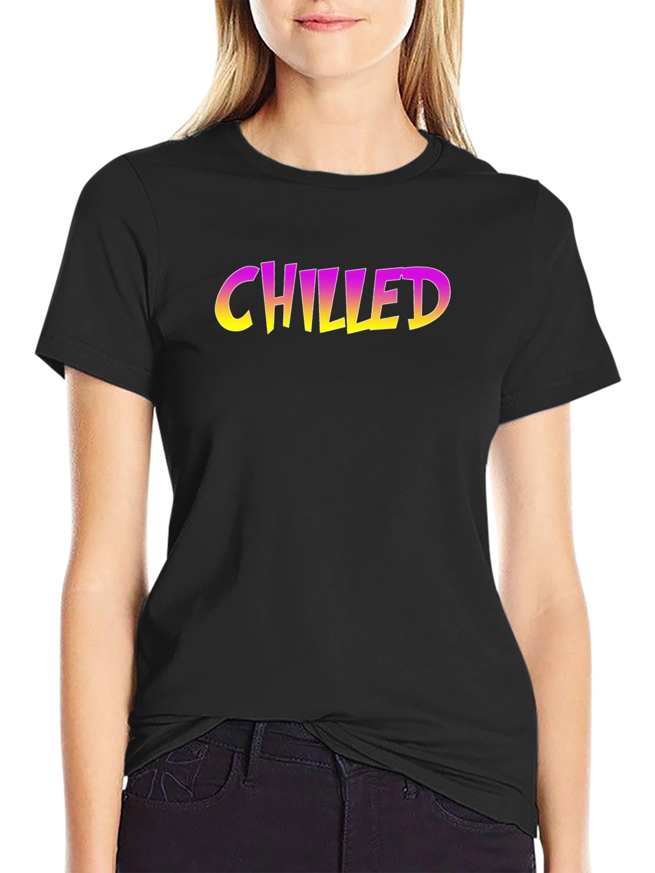 Chilled Graphic Tee - Relaxed Vibe