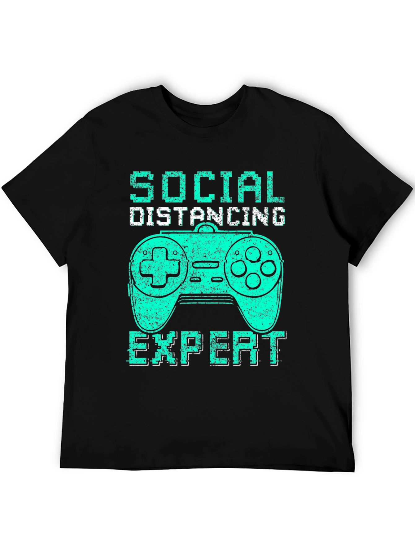 Social Distancing Expert Gamer T-Shirt
