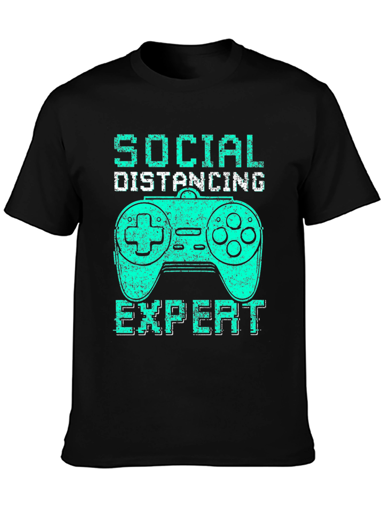 Social Distancing Expert Gamer T-Shirt