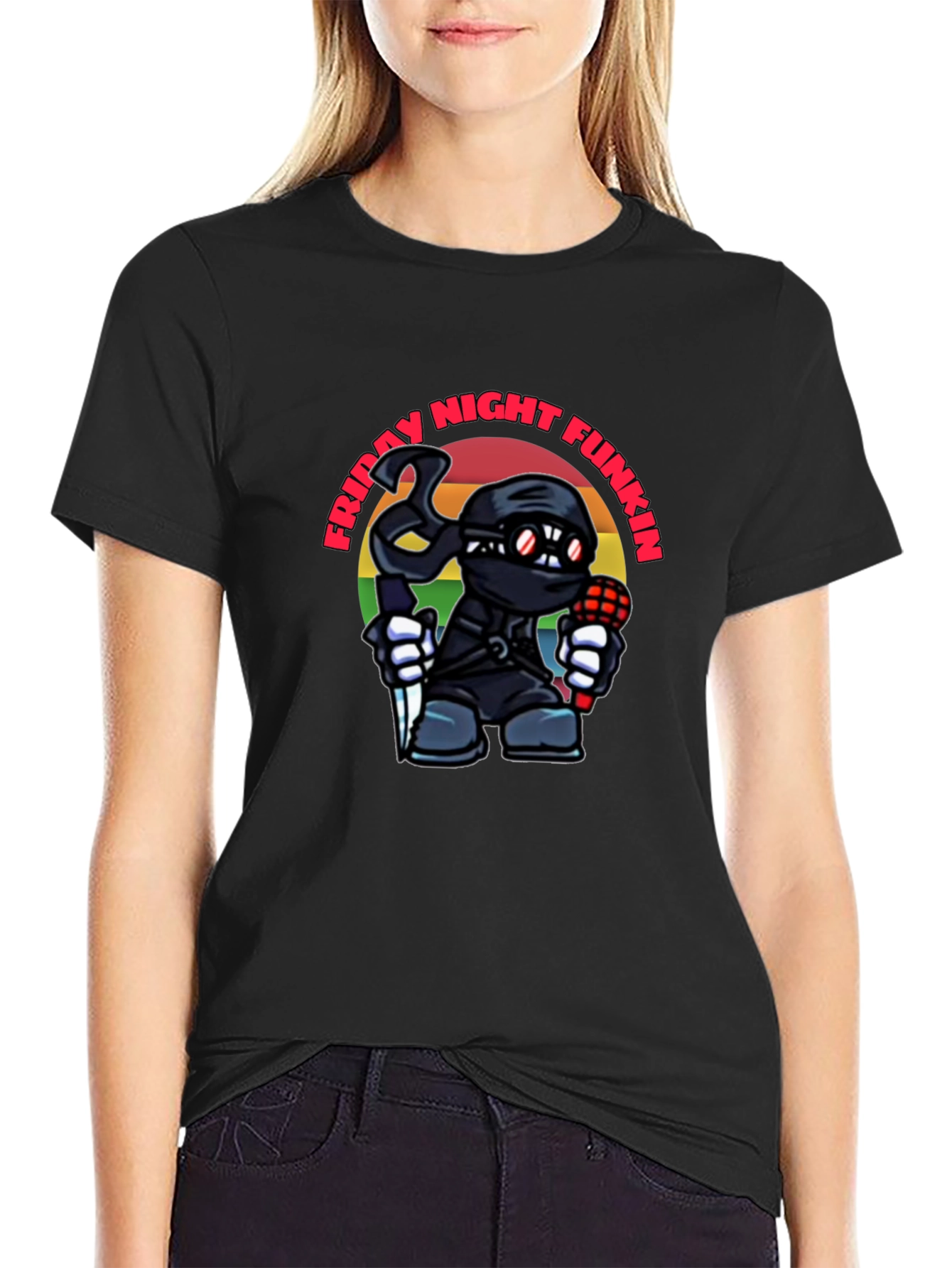 Friday Night Funkin Hank T-Shirt