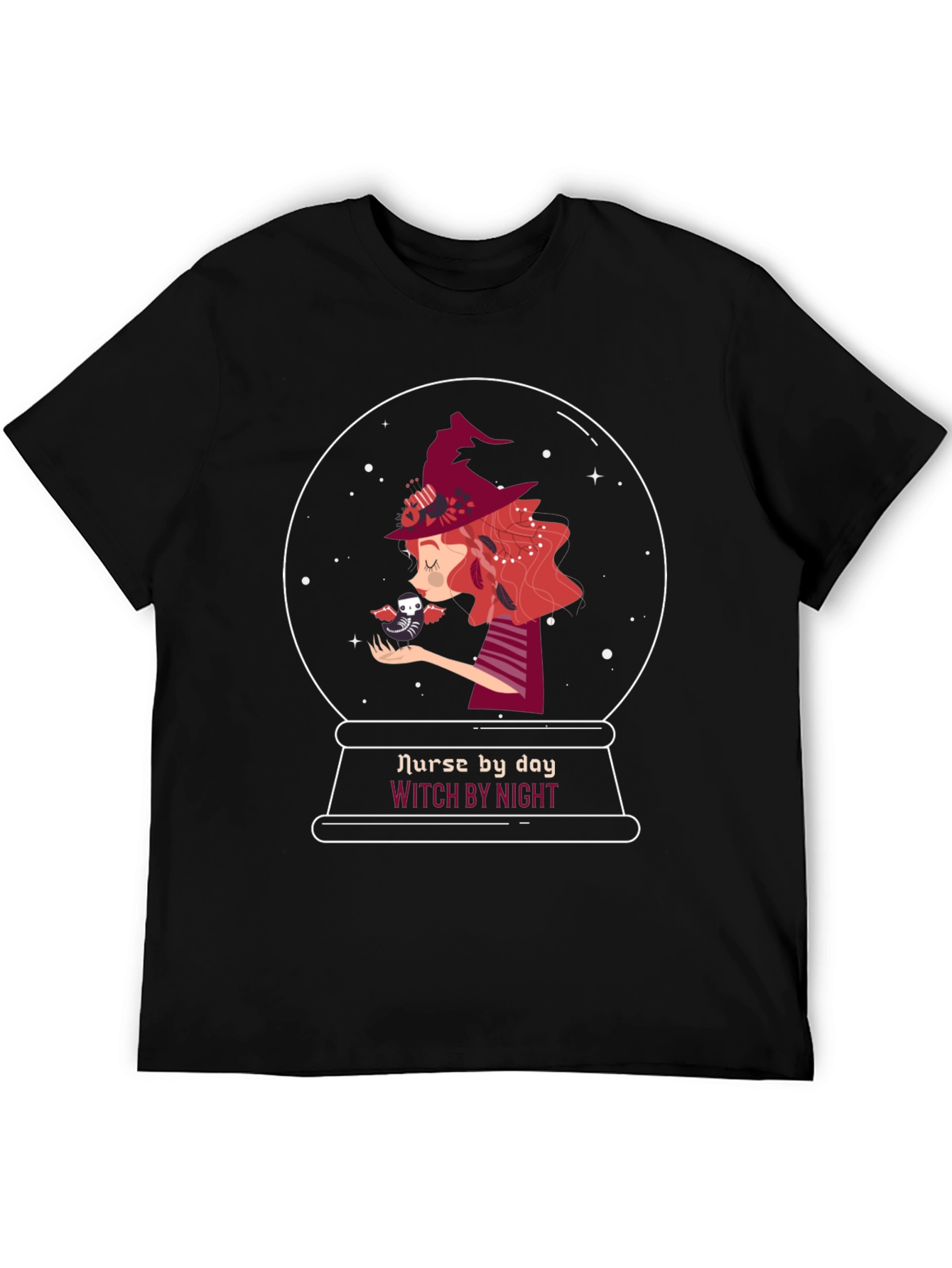 Nurse by Day Witch by Night T-Shirt