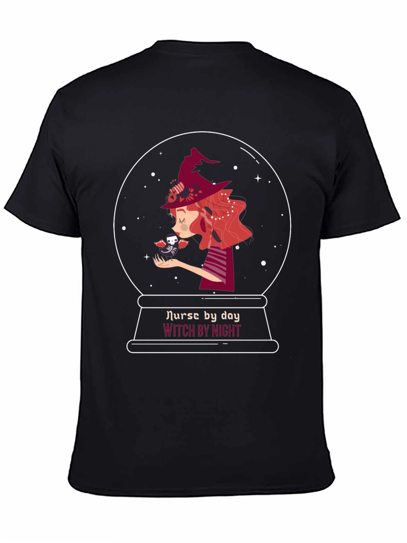 Nurse by Day Witch by Night T-Shirt