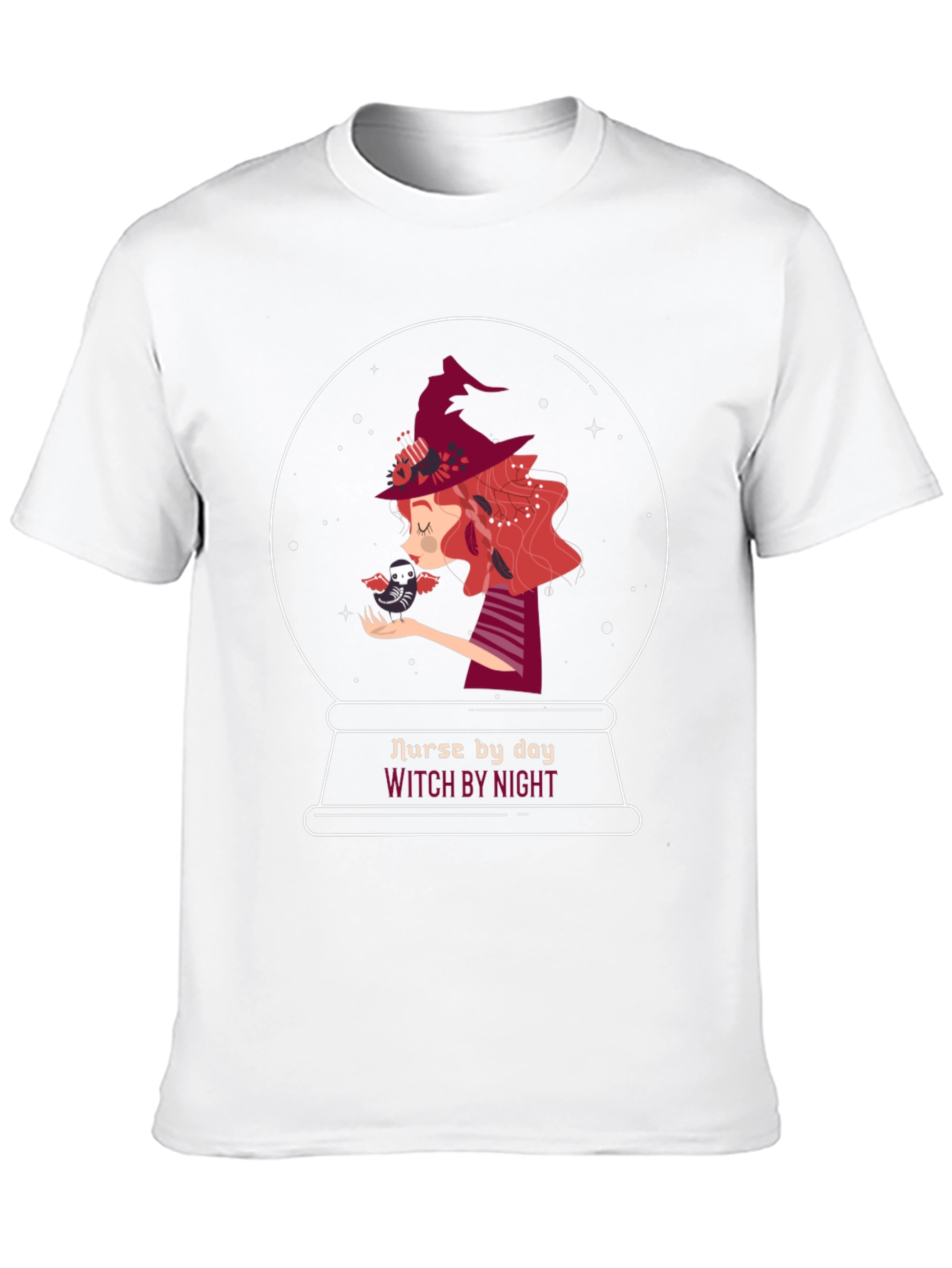 Nurse by Day Witch by Night T-Shirt