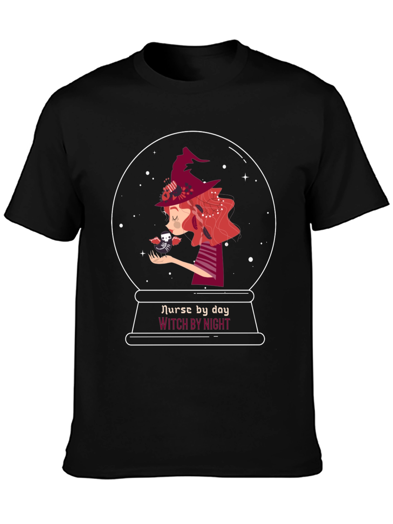 Nurse by Day Witch by Night T-Shirt