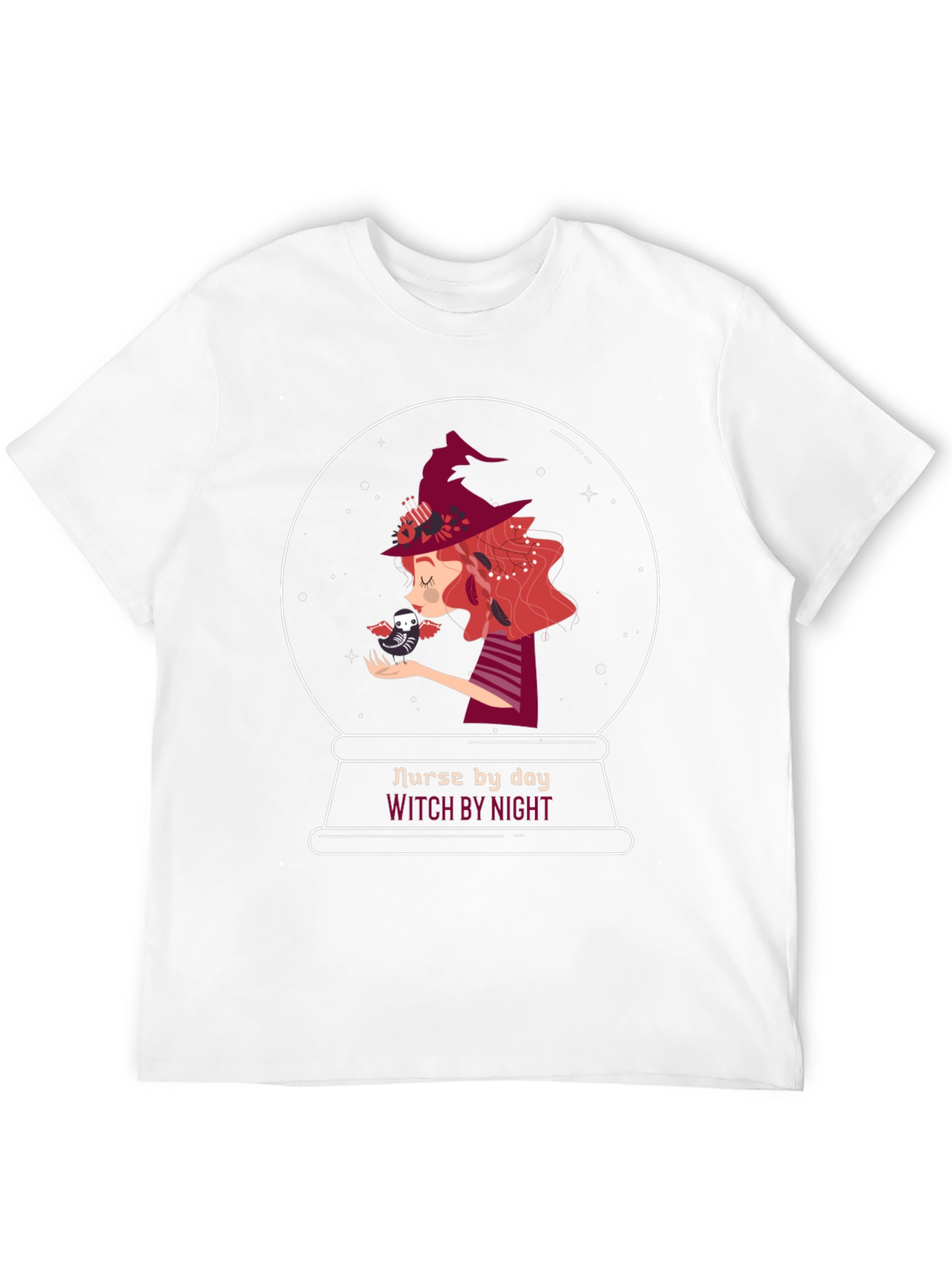 Nurse by Day Witch by Night T-Shirt