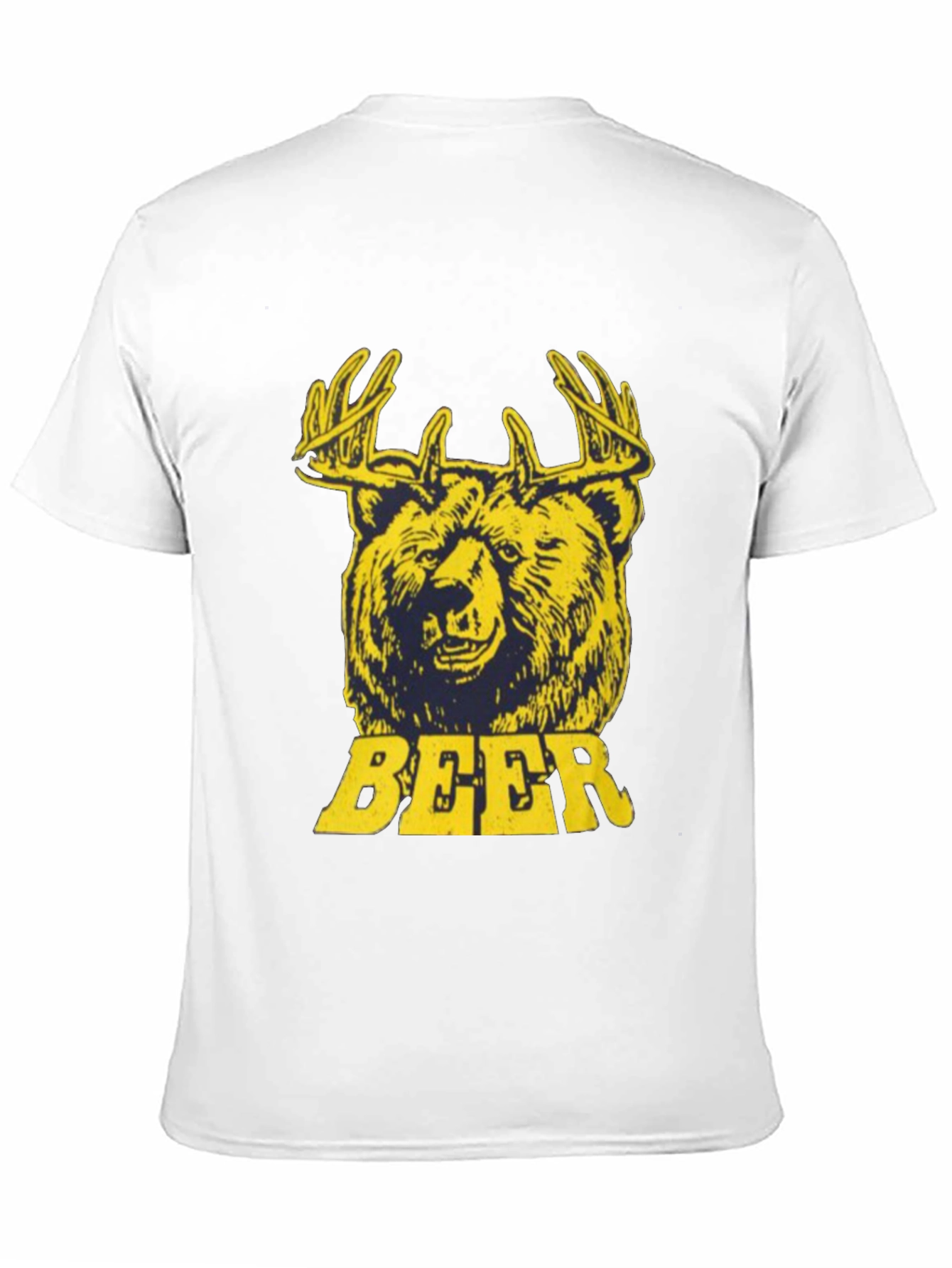 Bear Deer Beer Graphic T-Shirt