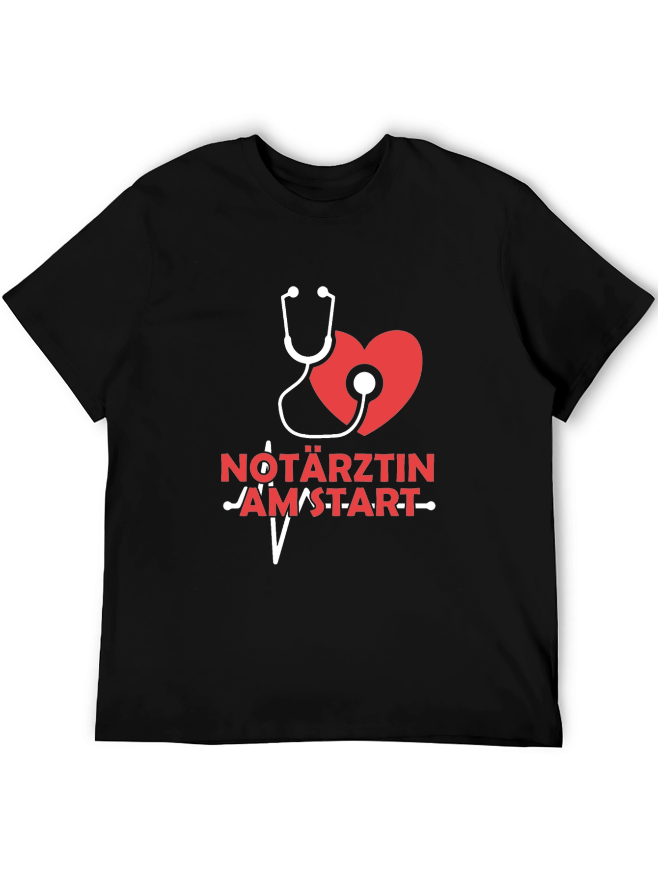 Nötarztin Heartbeat T-Shirt - Medical Professional Tee
