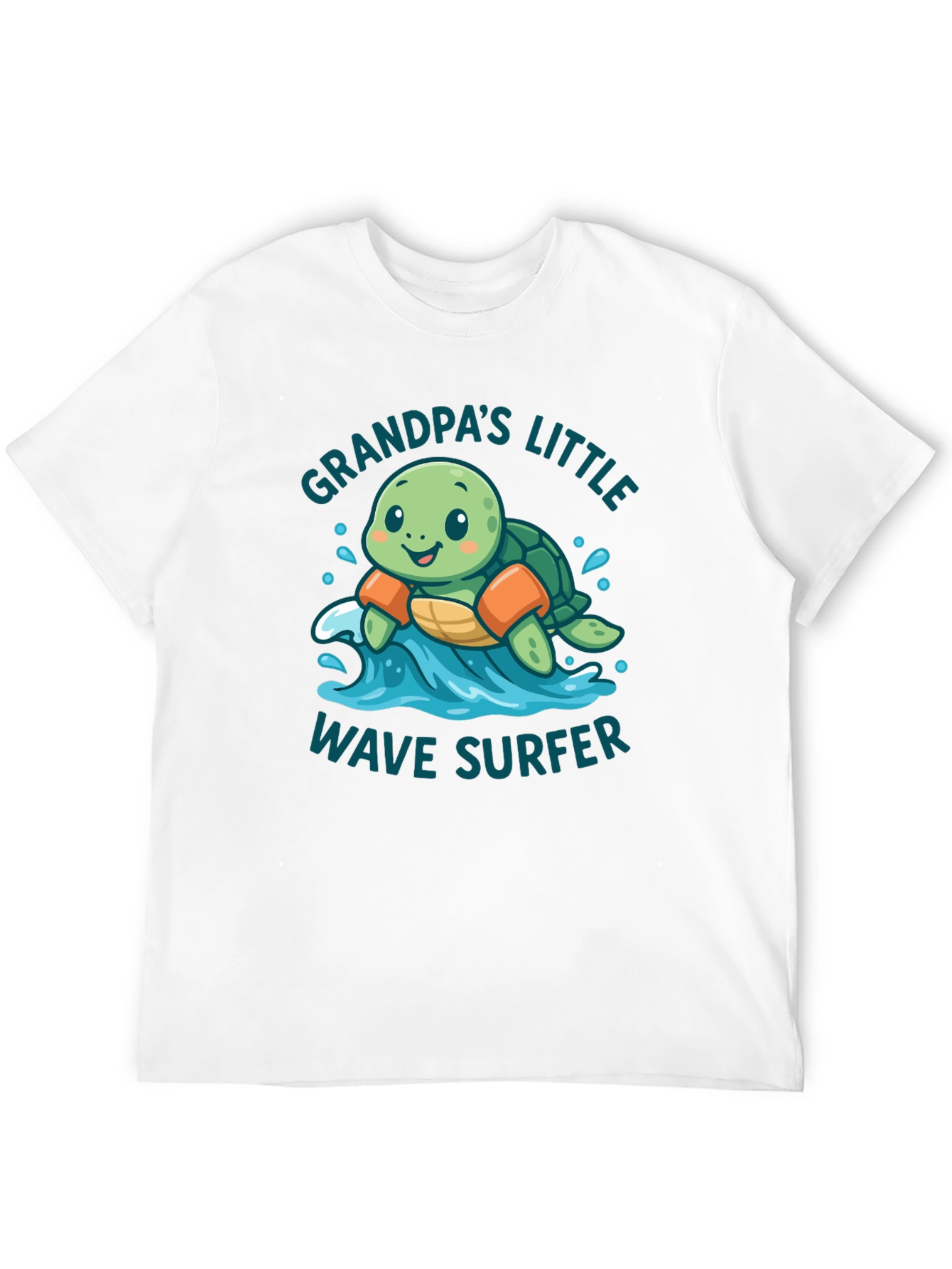 Grandpas Little Wave Surfer T-Shirt
