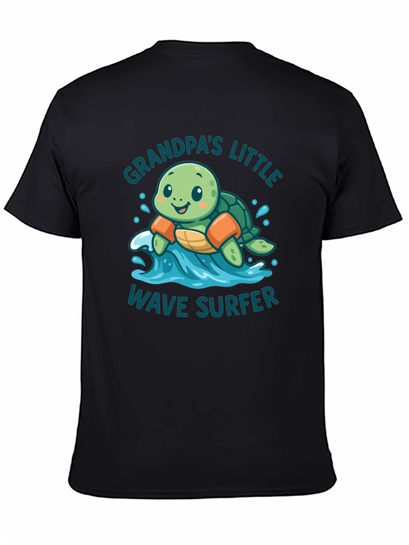 Grandpas Little Wave Surfer T-Shirt