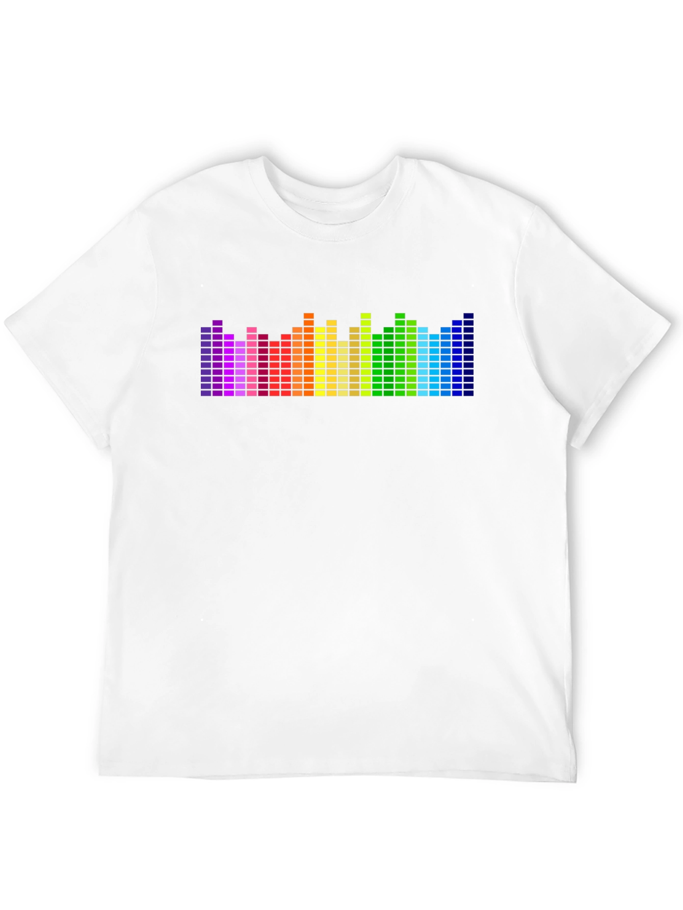 Rainbow Equalizer Graphic Tee