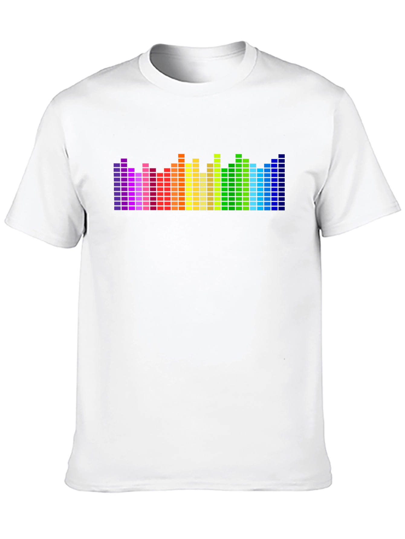 Rainbow Equalizer Graphic Tee
